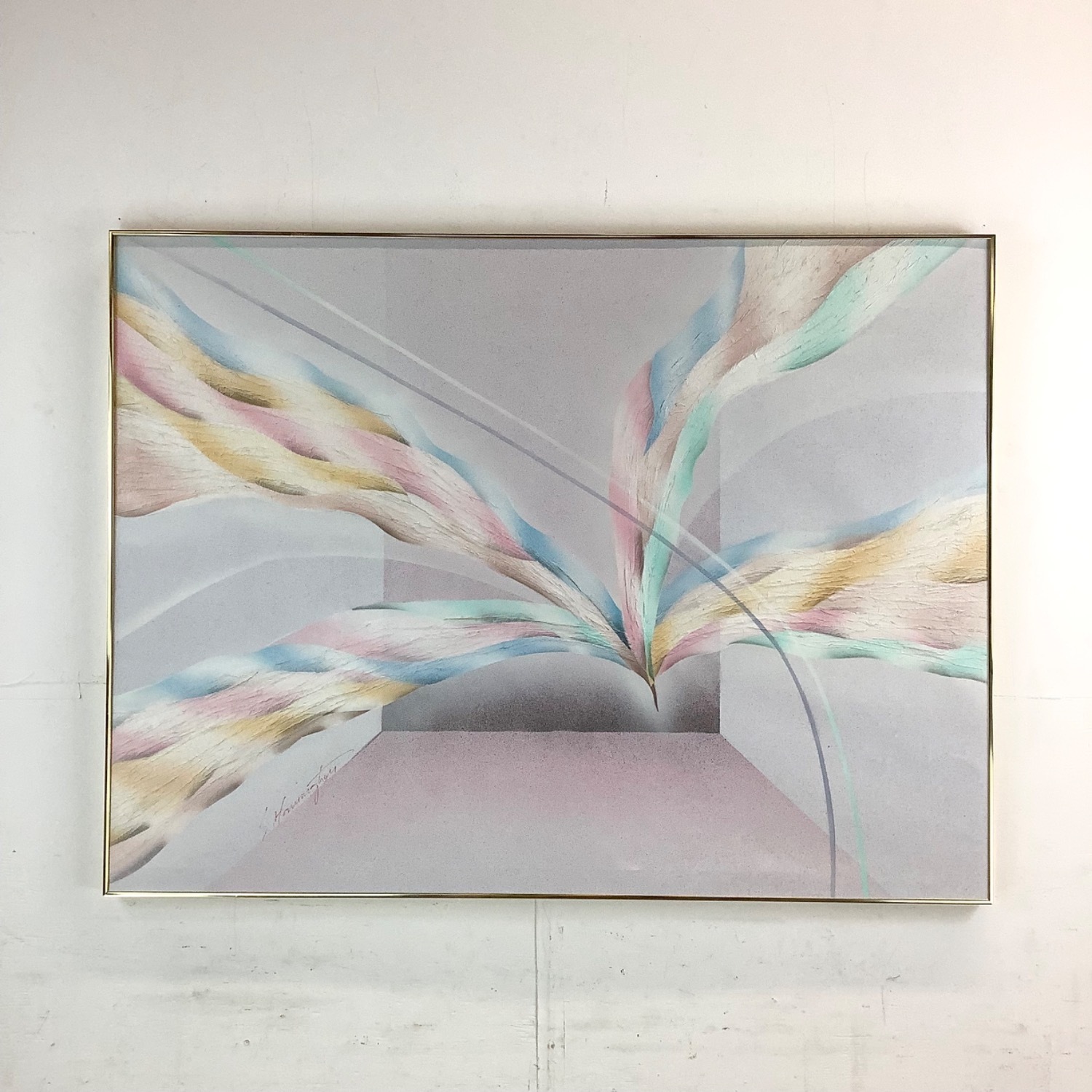 Vintage Modern Abstract Wall Art - image-1