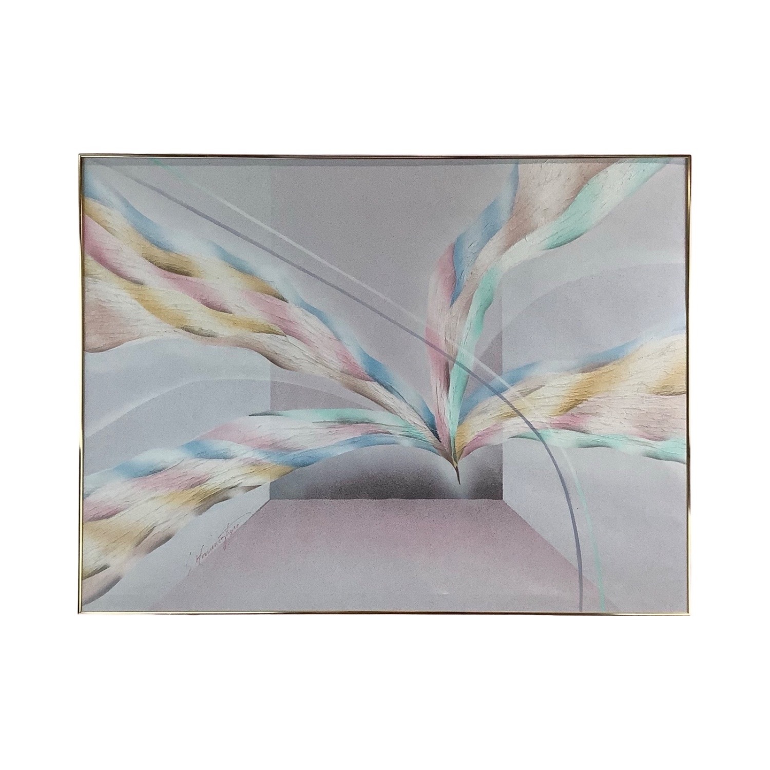 Vintage Modern Abstract Wall Art - image-0
