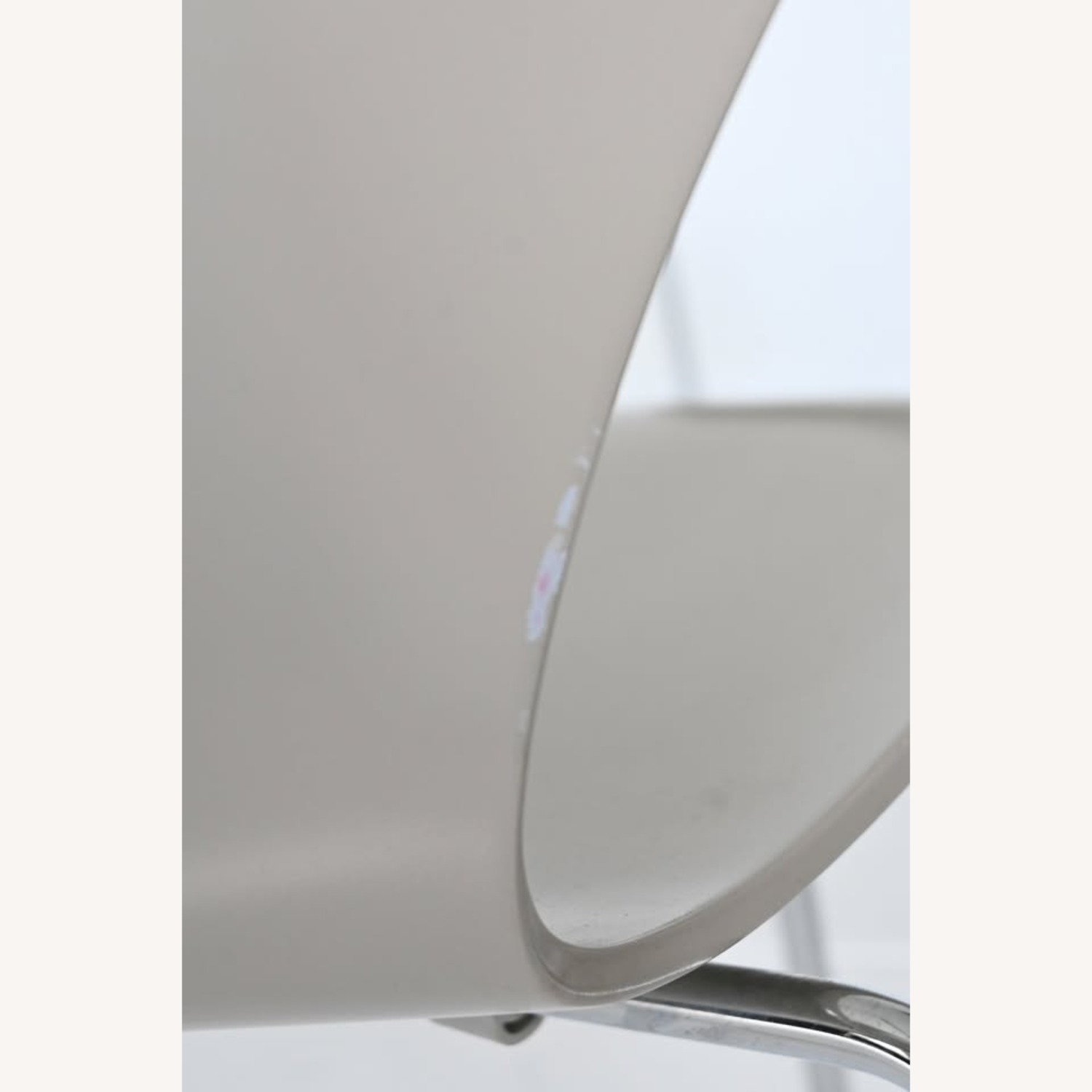 Fritz Hansen Natural Metal Dining Chair - image-3
