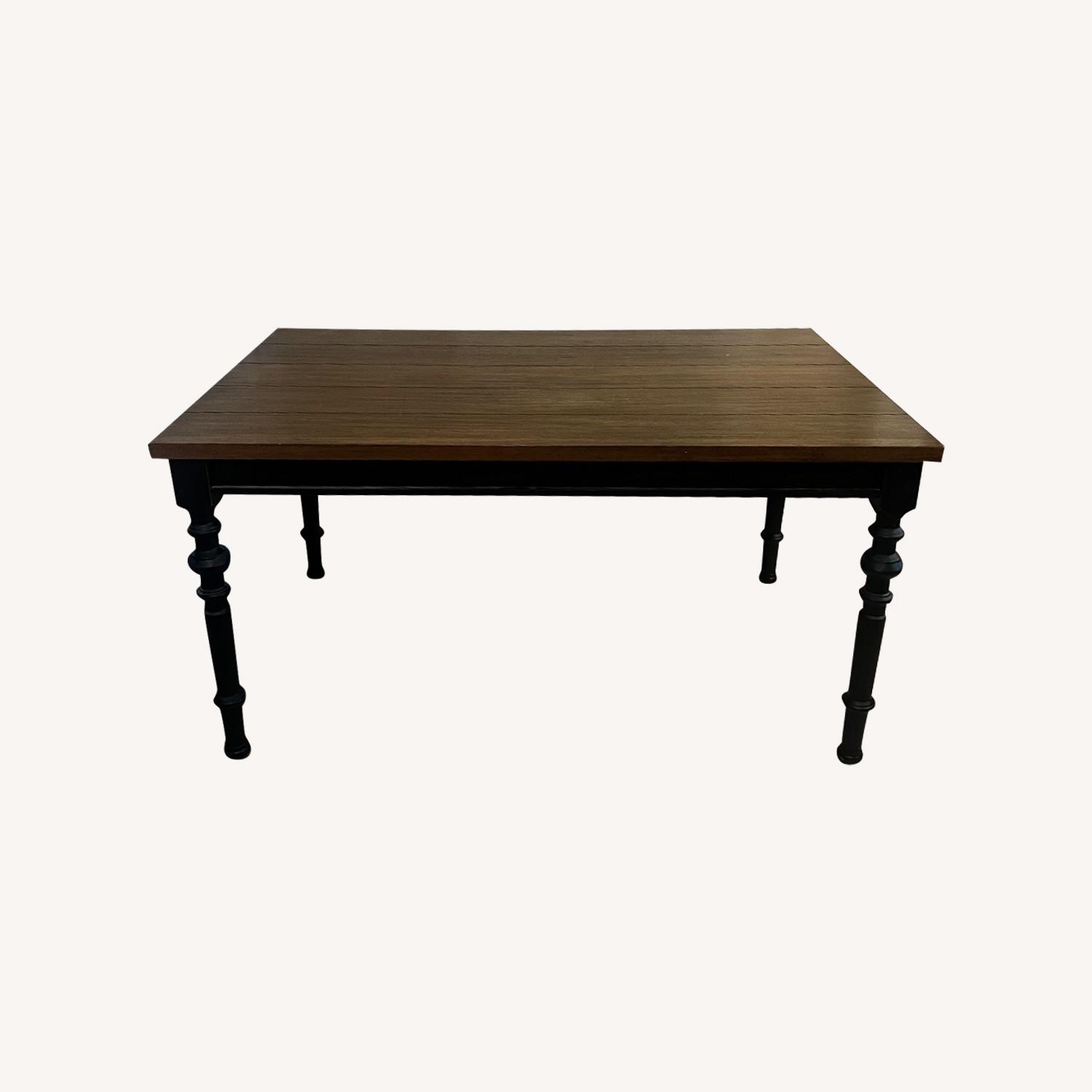 World Market Dark Brown Wood Coffee Table - image-0