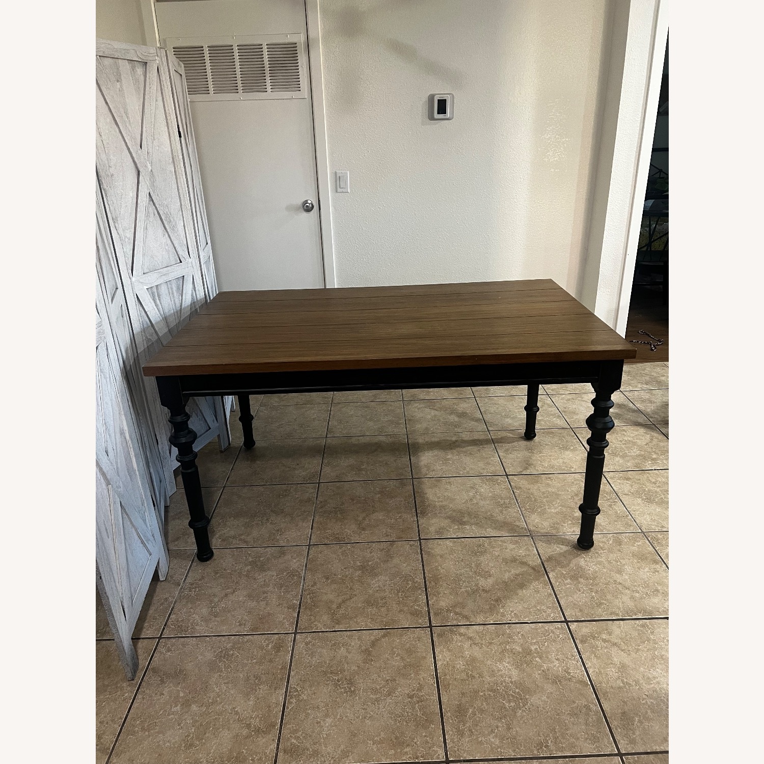 World Market Dark Brown Wood Coffee Table - image-1