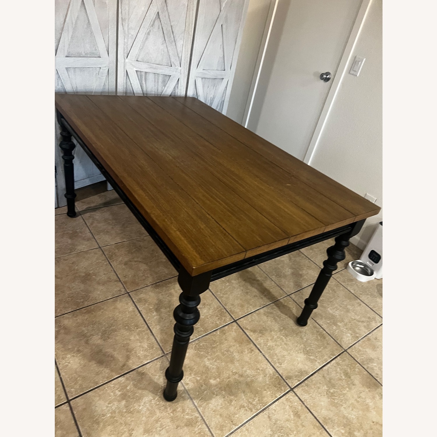 World Market Dark Brown Wood Coffee Table - image-2