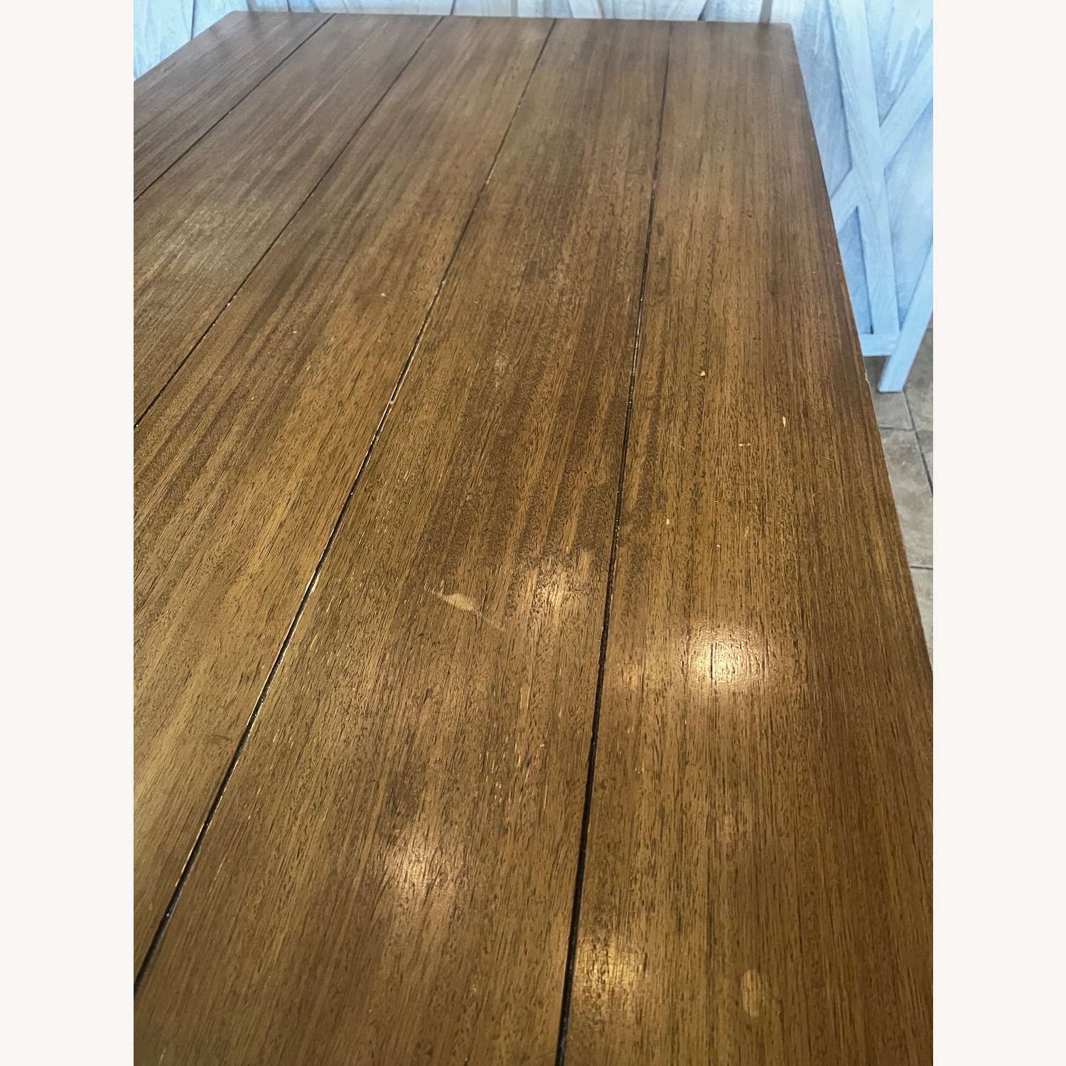 World Market Dark Brown Wood Coffee Table - image-3