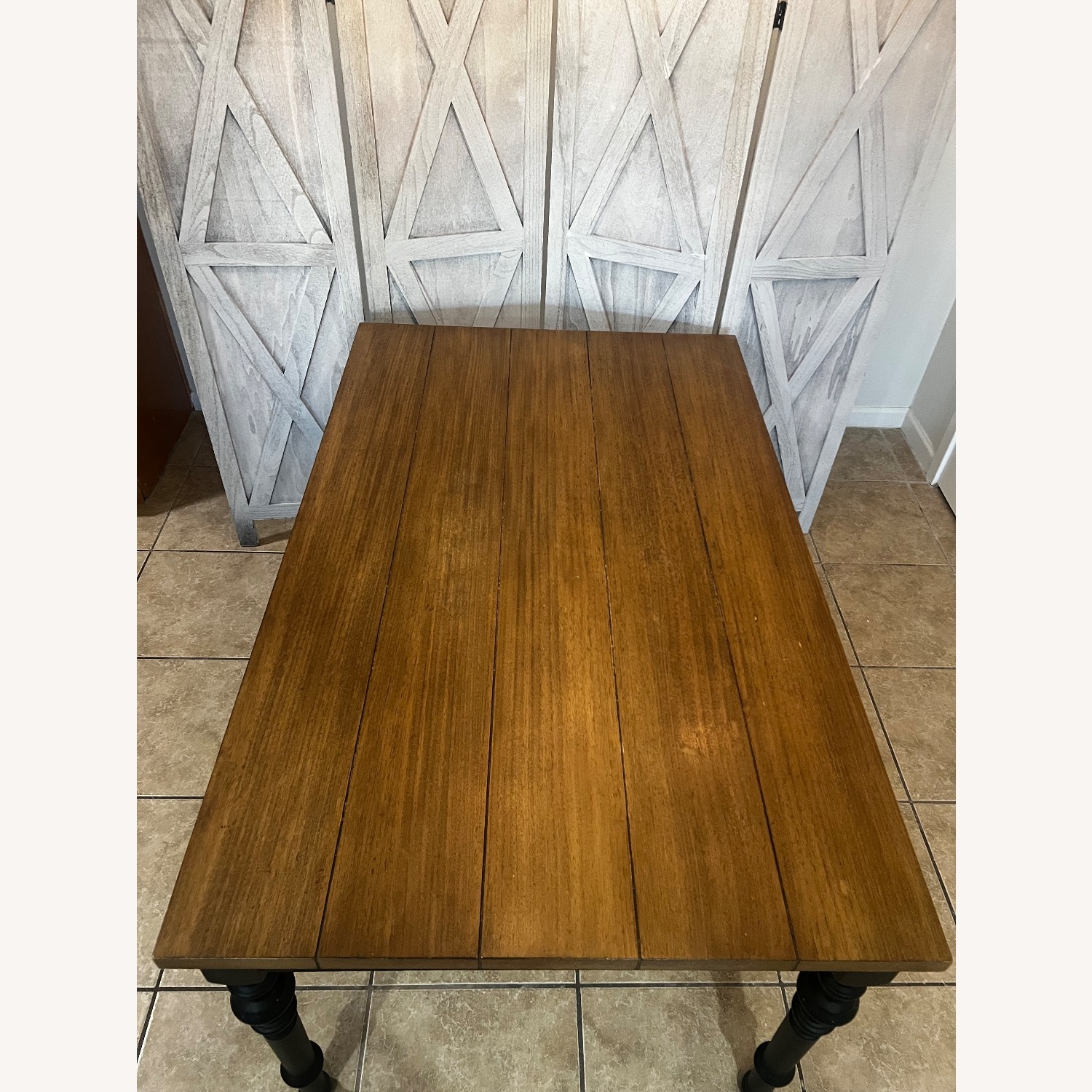 World Market Dark Brown Wood Coffee Table - image-4