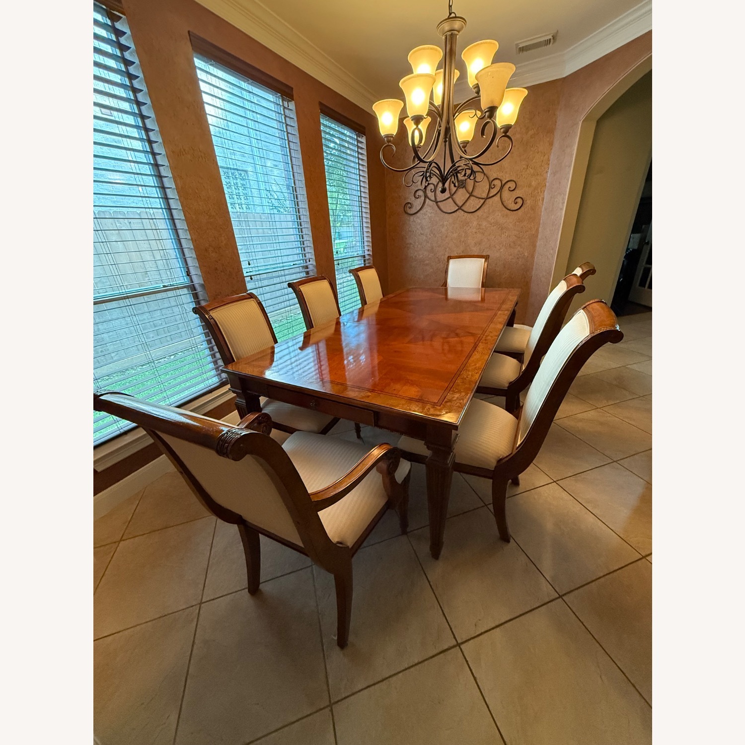 Ethan Allen Townhouse Collection Dining Set - image-1