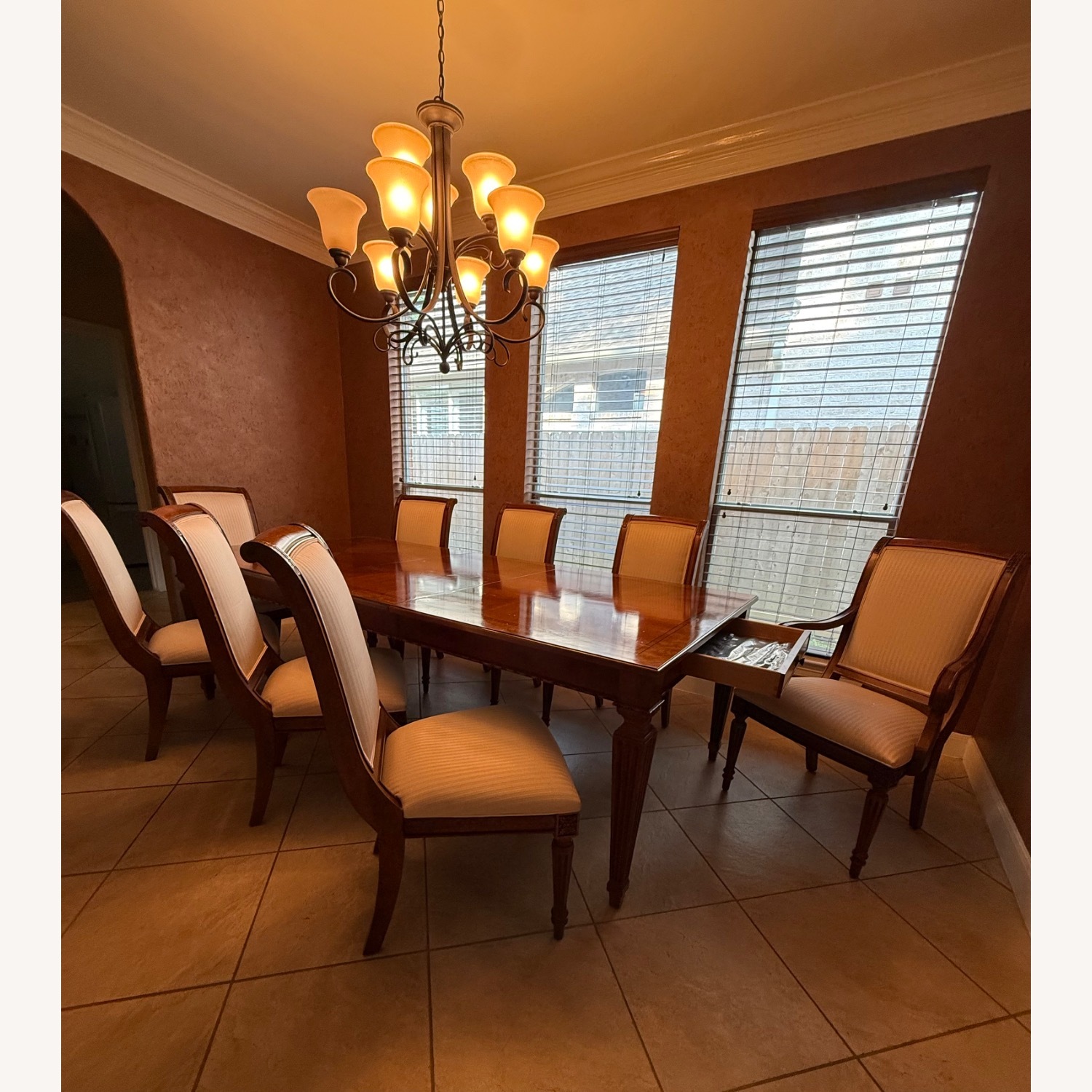 Ethan Allen Townhouse Collection Dining Set - image-5