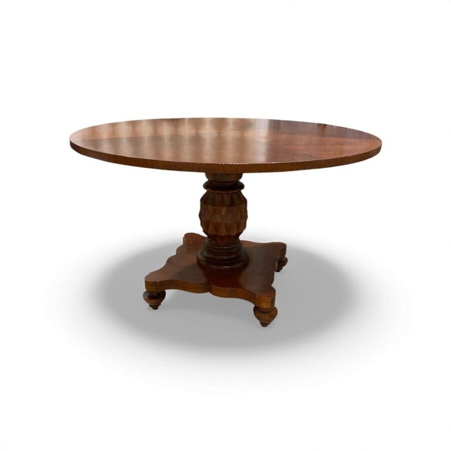 Pineapple Pedestal Dining Table - image-1