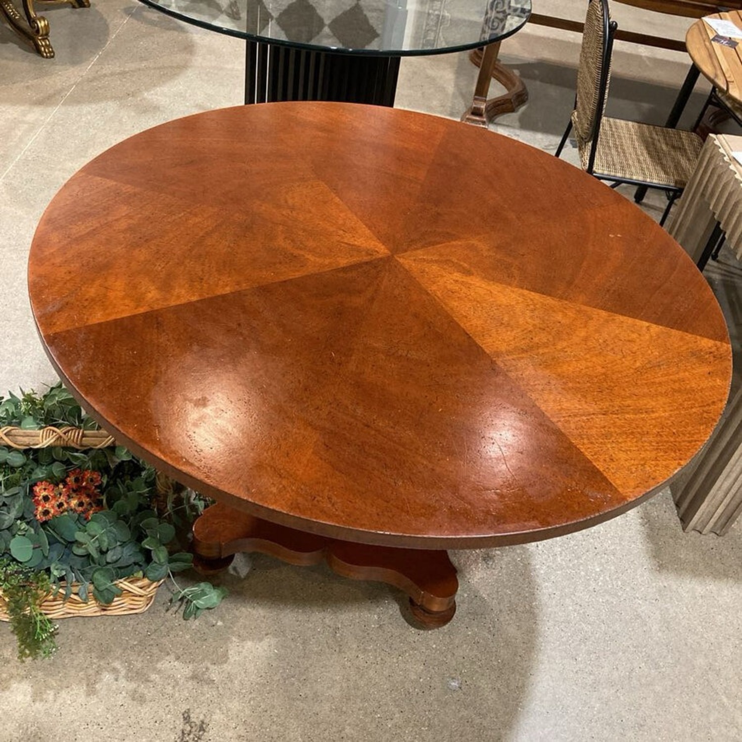 Pineapple Pedestal Dining Table - image-4