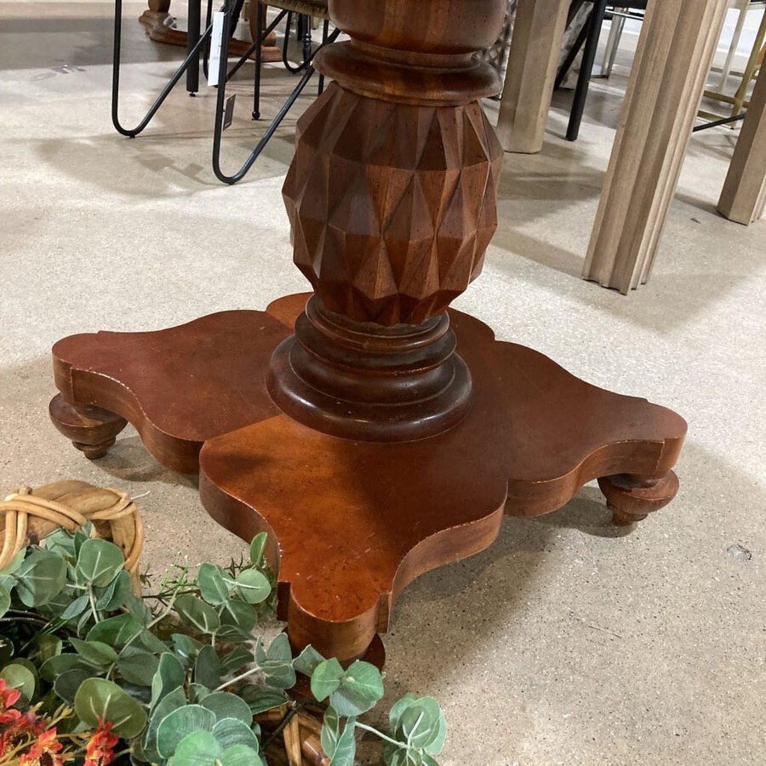 Pineapple Pedestal Dining Table - image-7