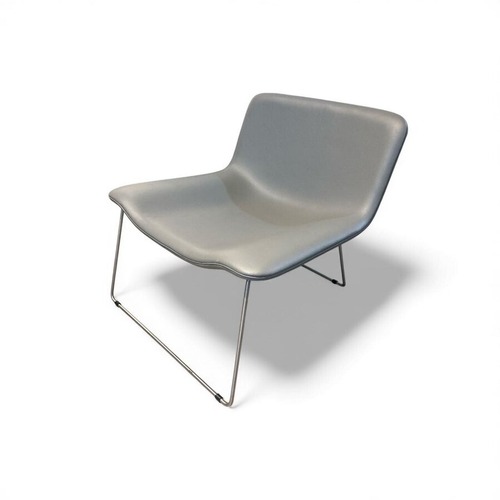 Used Cappellini Spring Leather Chair By Erwan Buroullec for sale on AptDeco
