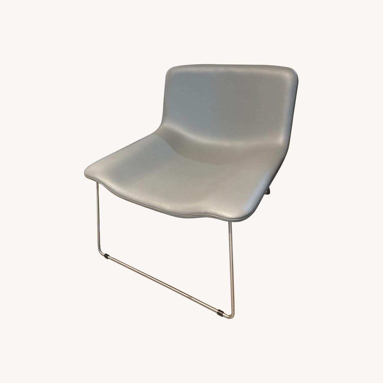 Cappellini Spring Leather Chair By Erwan Buroullec - image-0