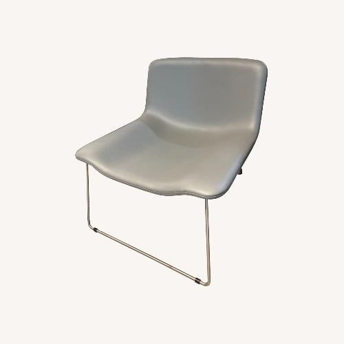 Used Cappellini Spring Leather Chair By Erwan Buroullec for sale on AptDeco