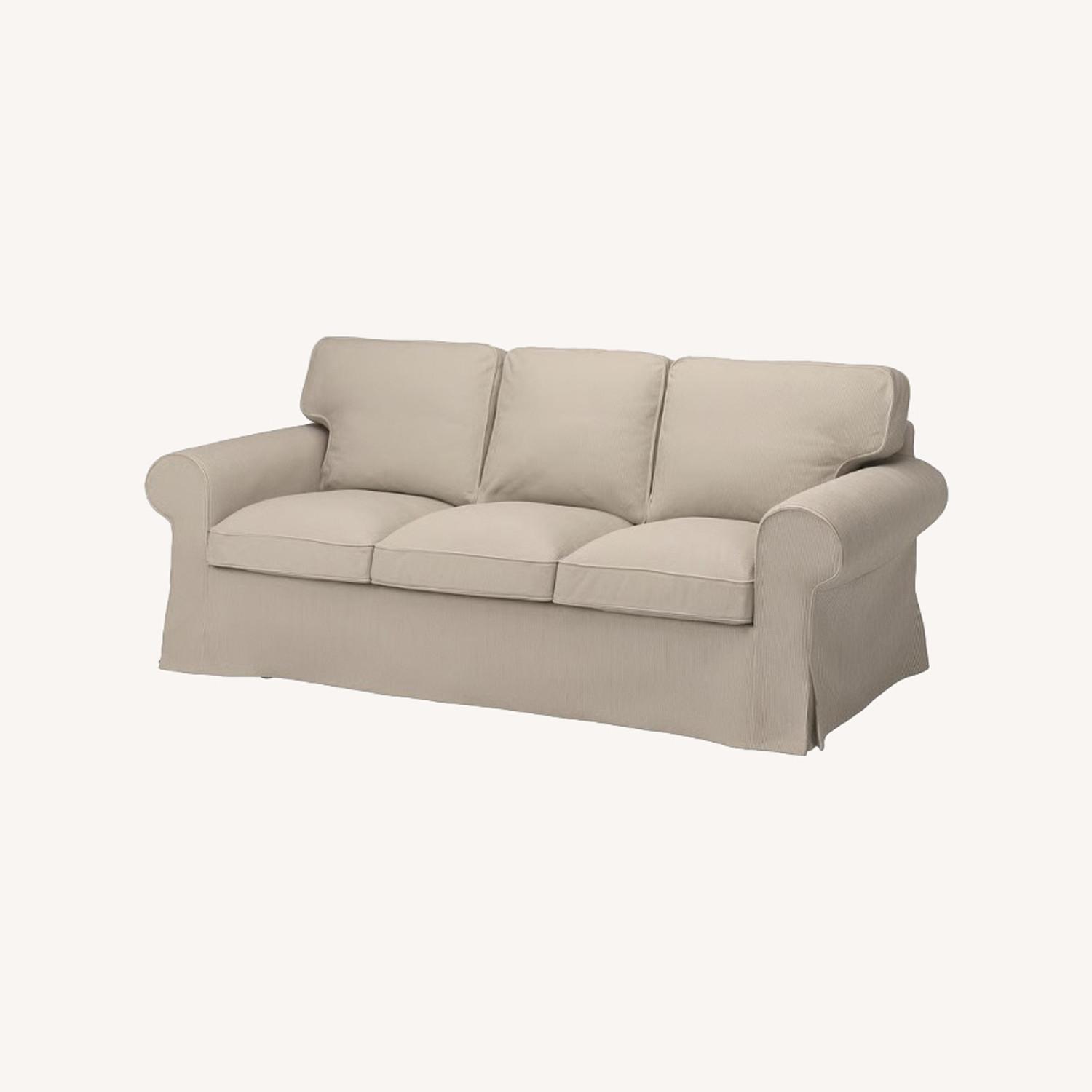 IKEA EKTORP Fabric 3+ Seater Sofa - image-0