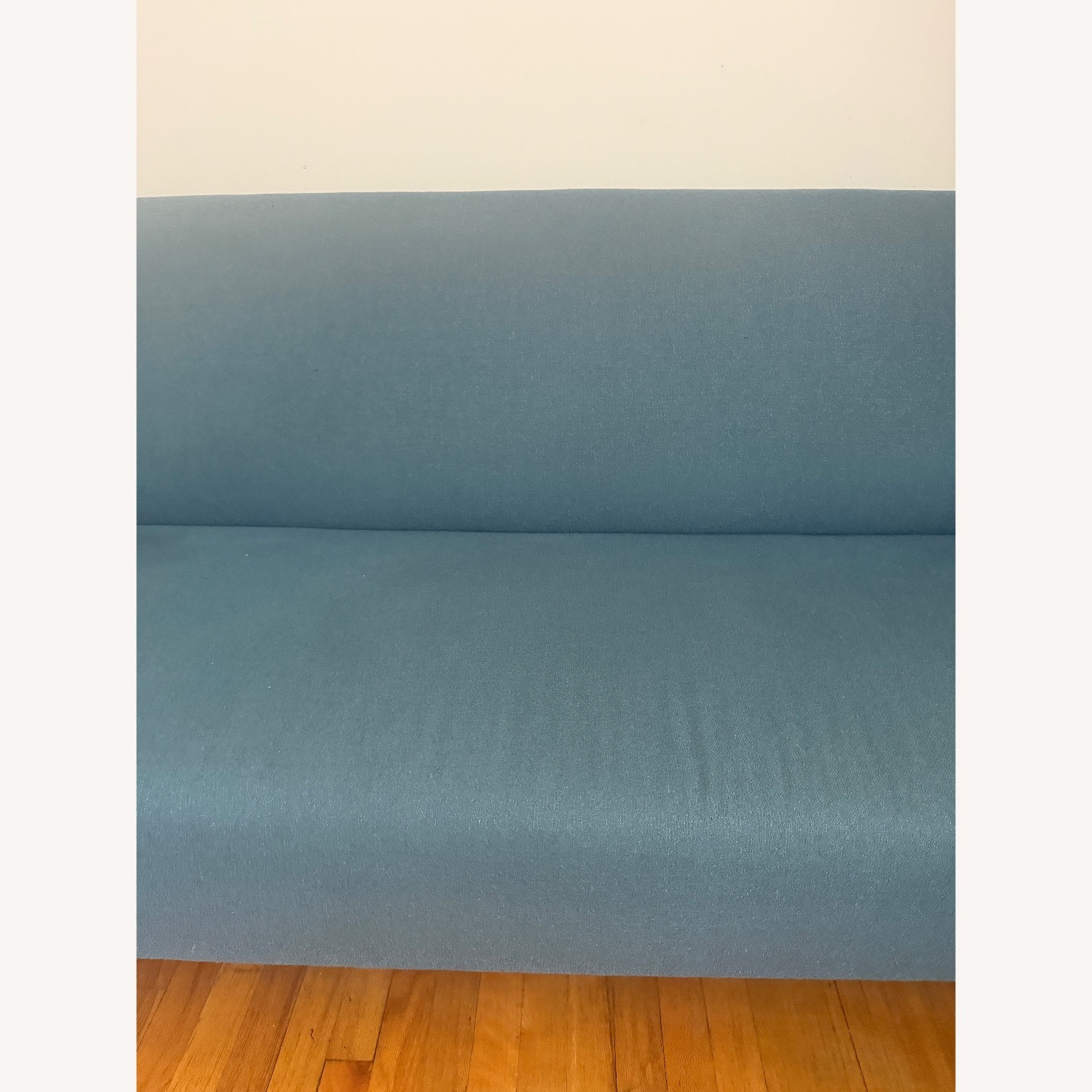 Crate & Barrel Blue 2 Seater Sofa - image-5