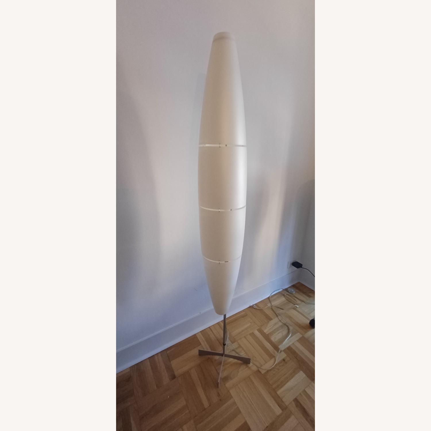 Havana On/Off Floor Lamp with Aluminum Frame - image-2