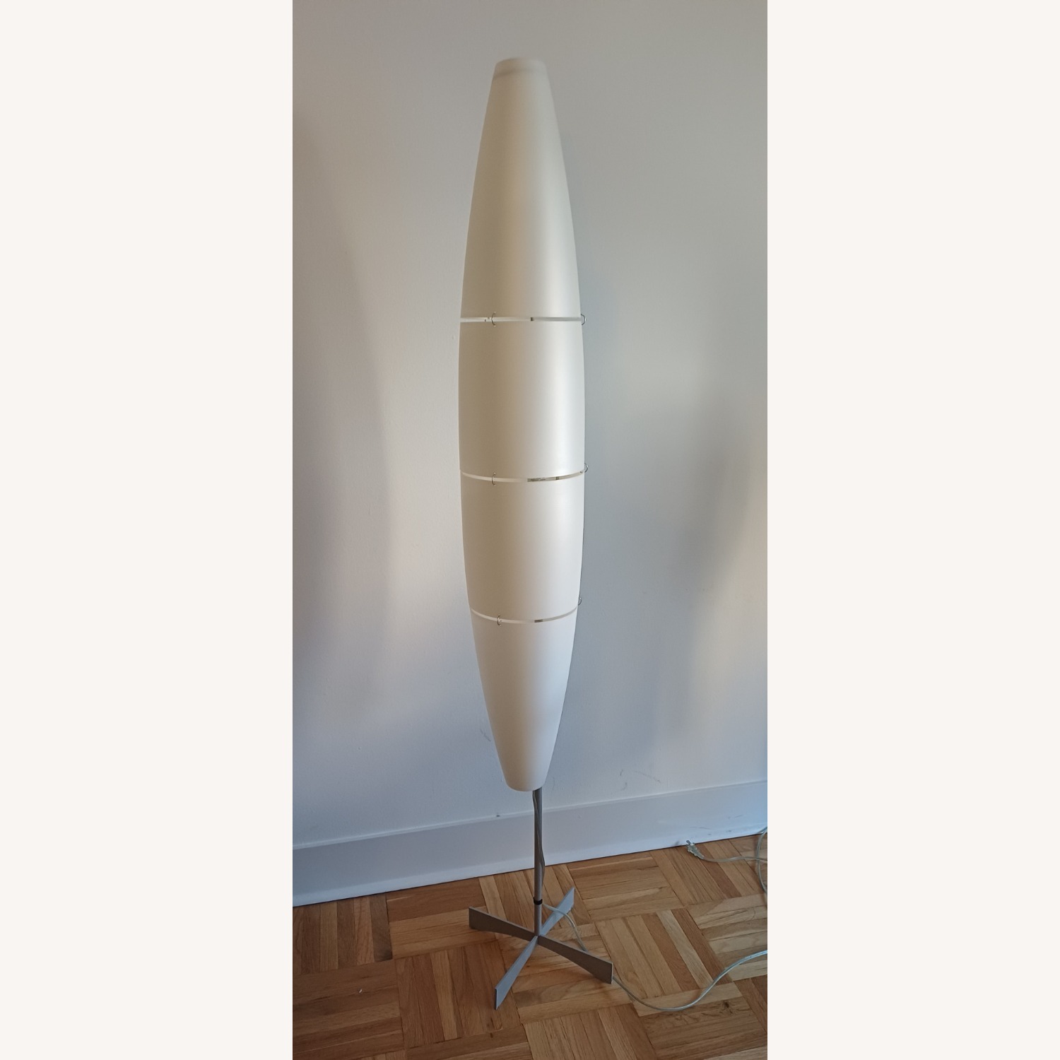 Havana On/Off Floor Lamp with Aluminum Frame - image-1