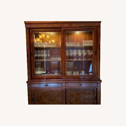 Used Ethan Allen TownHouse Collection Hutch & Buffet for sale on AptDeco