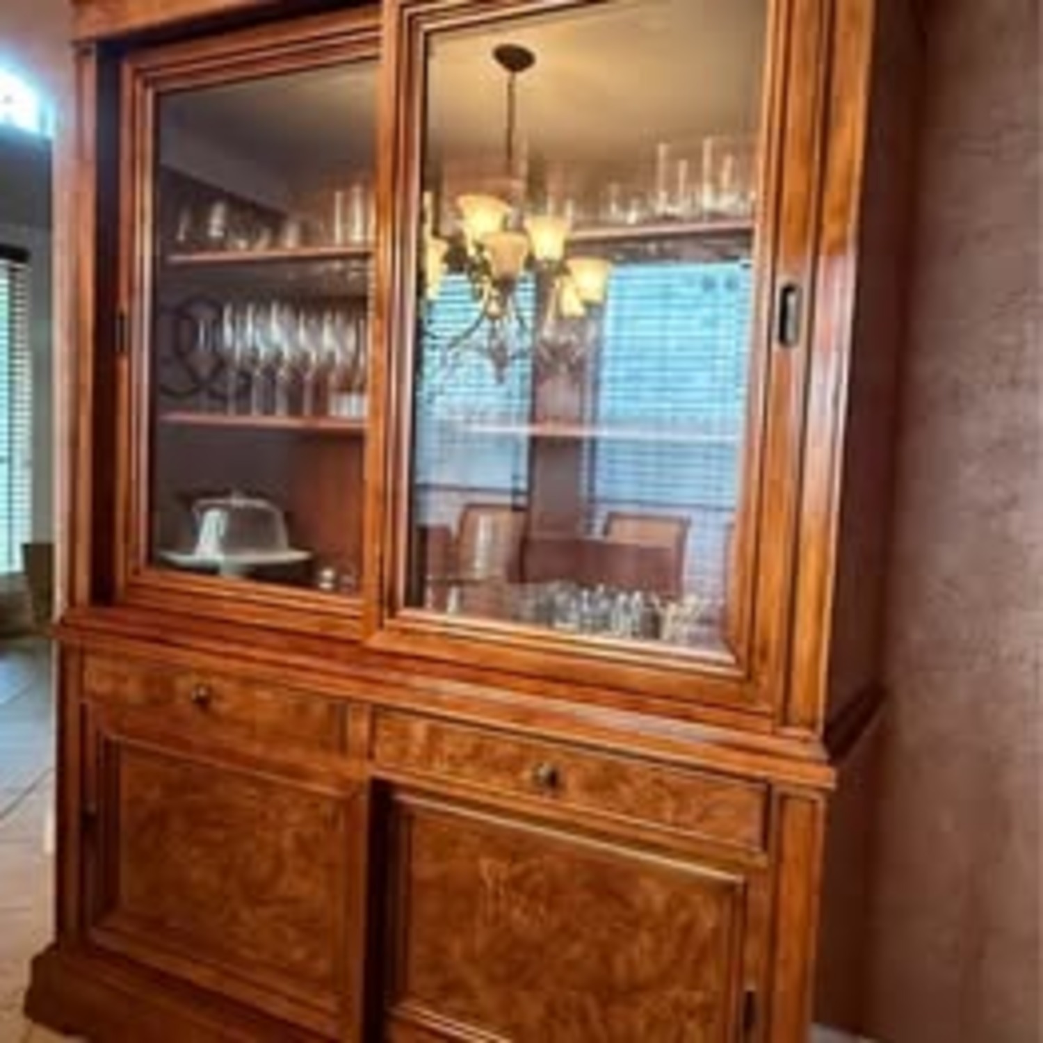 Ethan Allen TownHouse Collection Hutch & Buffet - image-1
