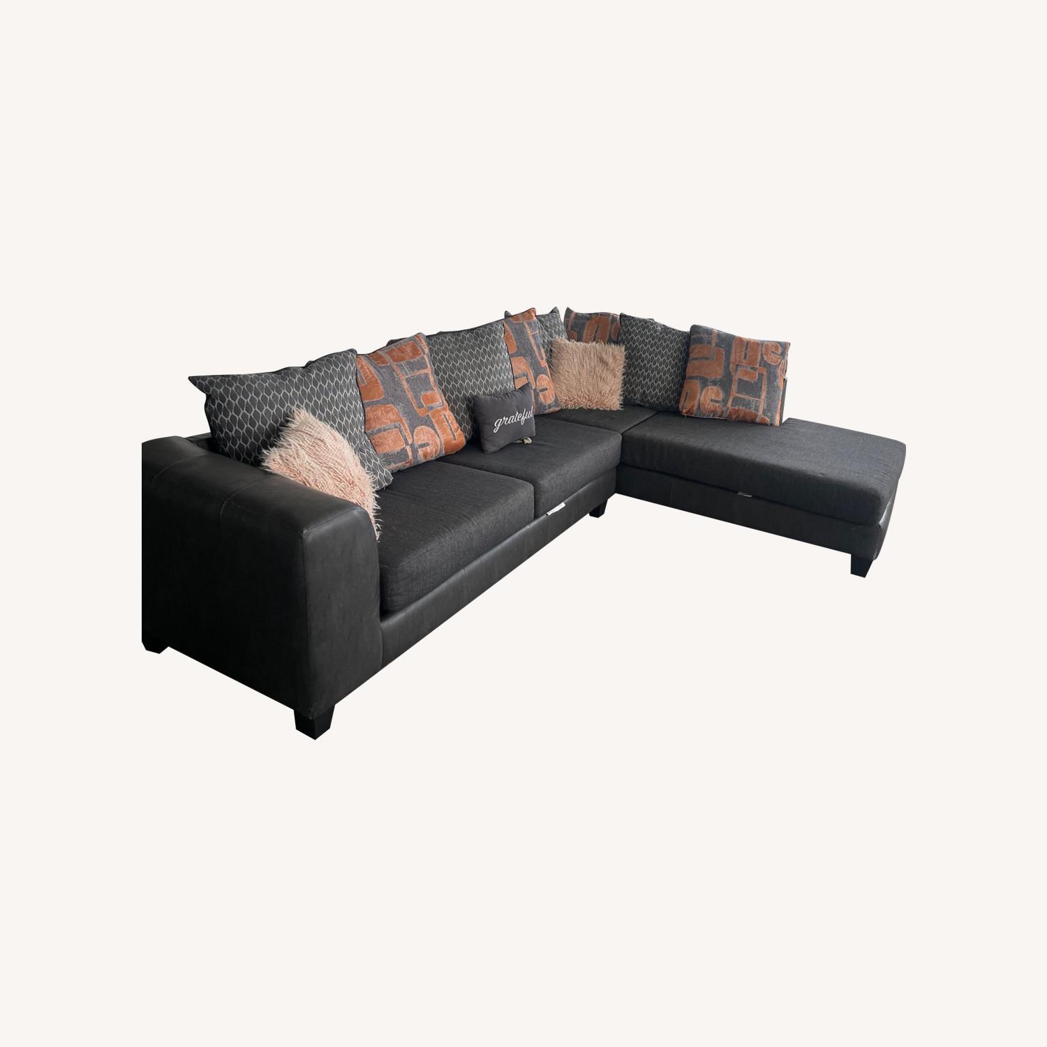 Overstock Sectional Couch - image-0