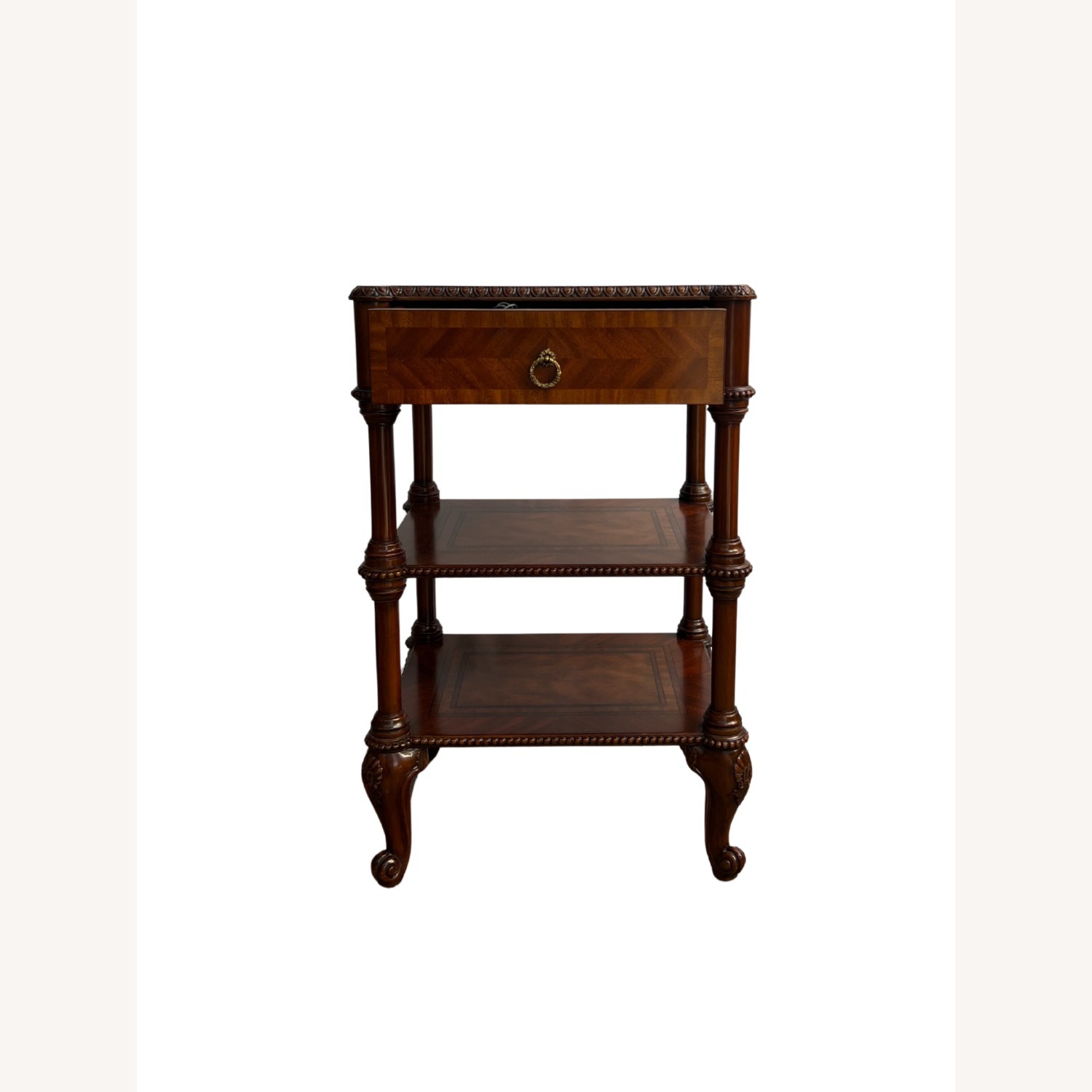 Vintage One Drawer Foyer Table - image-2