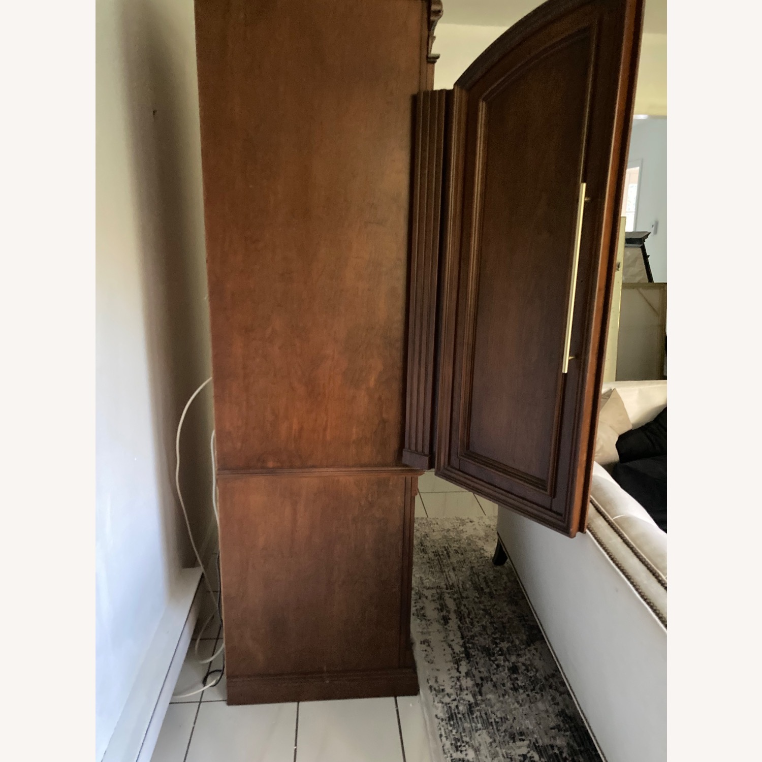Dark Brown Armoire - image-3