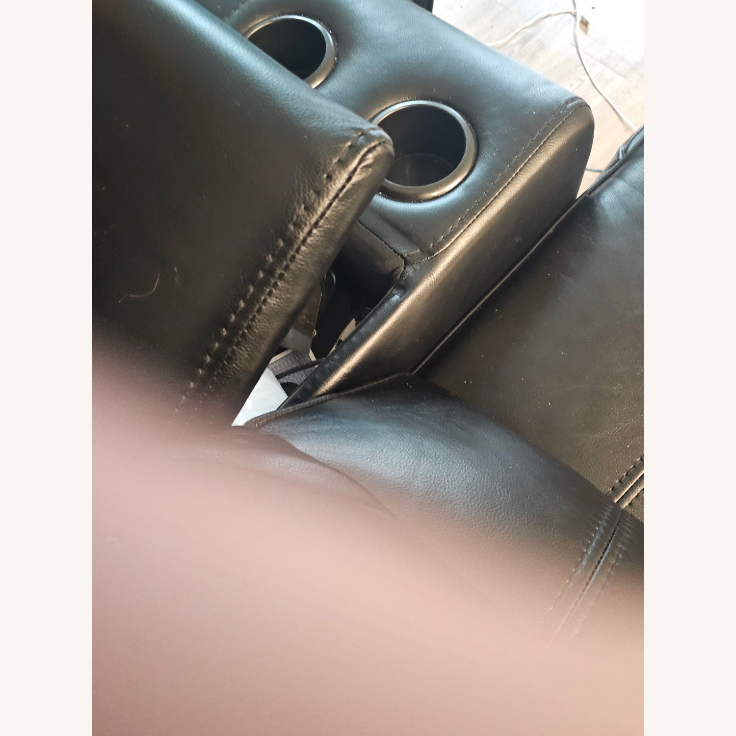 Bed Bath & Beyond Black 3+ Seater Sofa - image-5