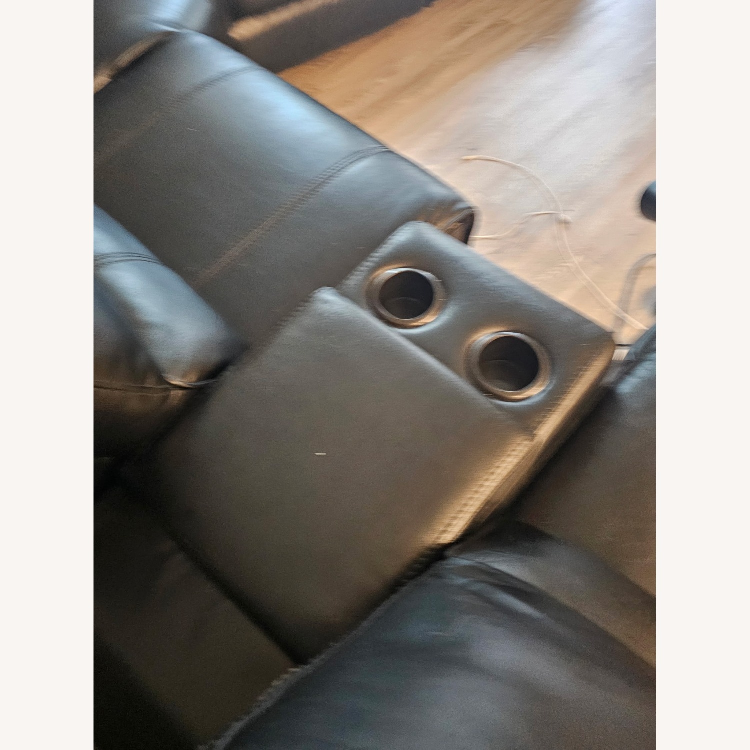 Bed Bath & Beyond Black 3+ Seater Sofa - image-6