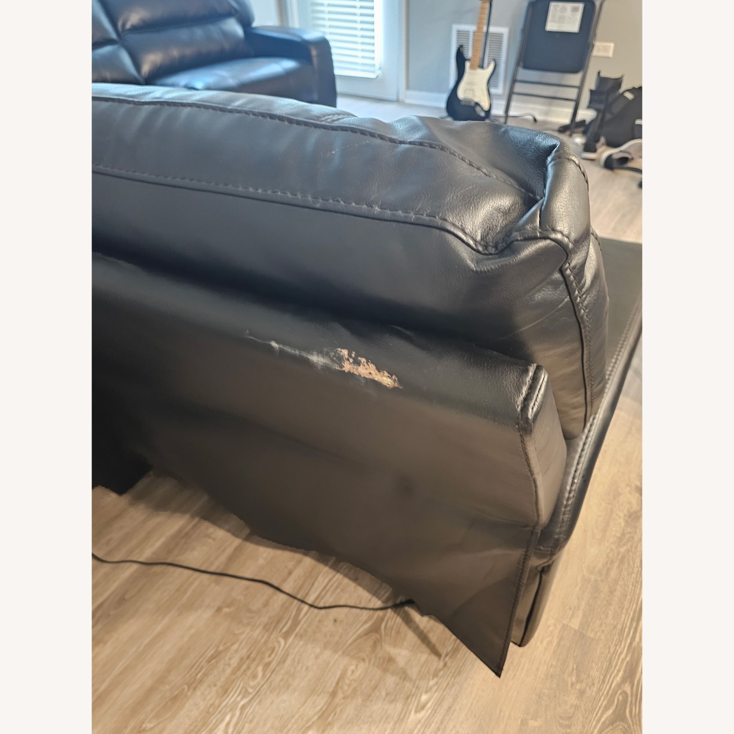 Bed Bath & Beyond Black 3+ Seater Sofa - image-4