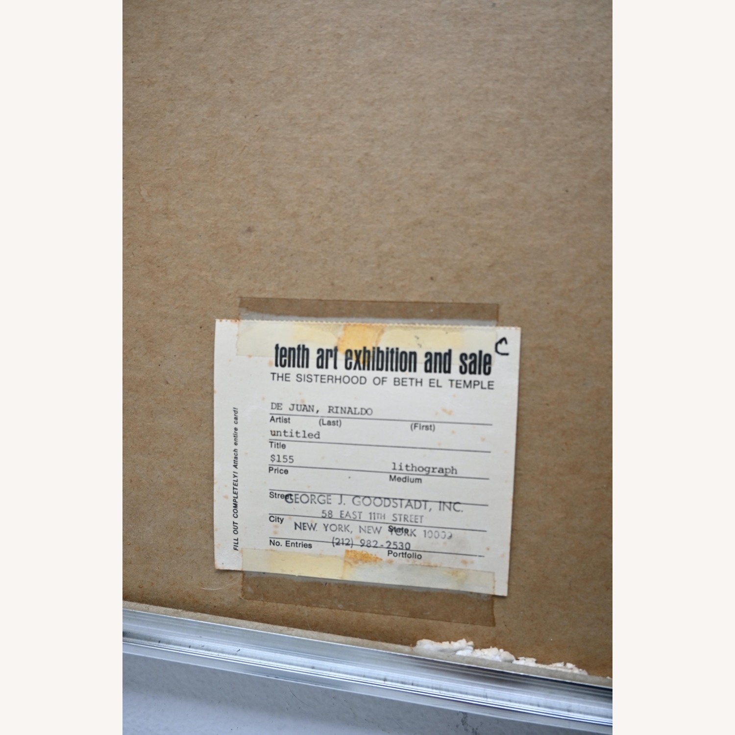 Ronaldo de Juan signed and Numbered Lithograph - image-4