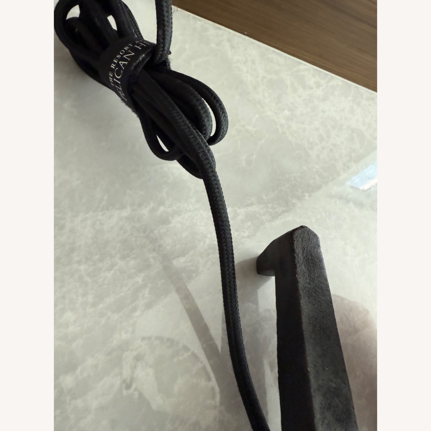 Pottery Barn Fallon Black Iron Table Lamp - image-4