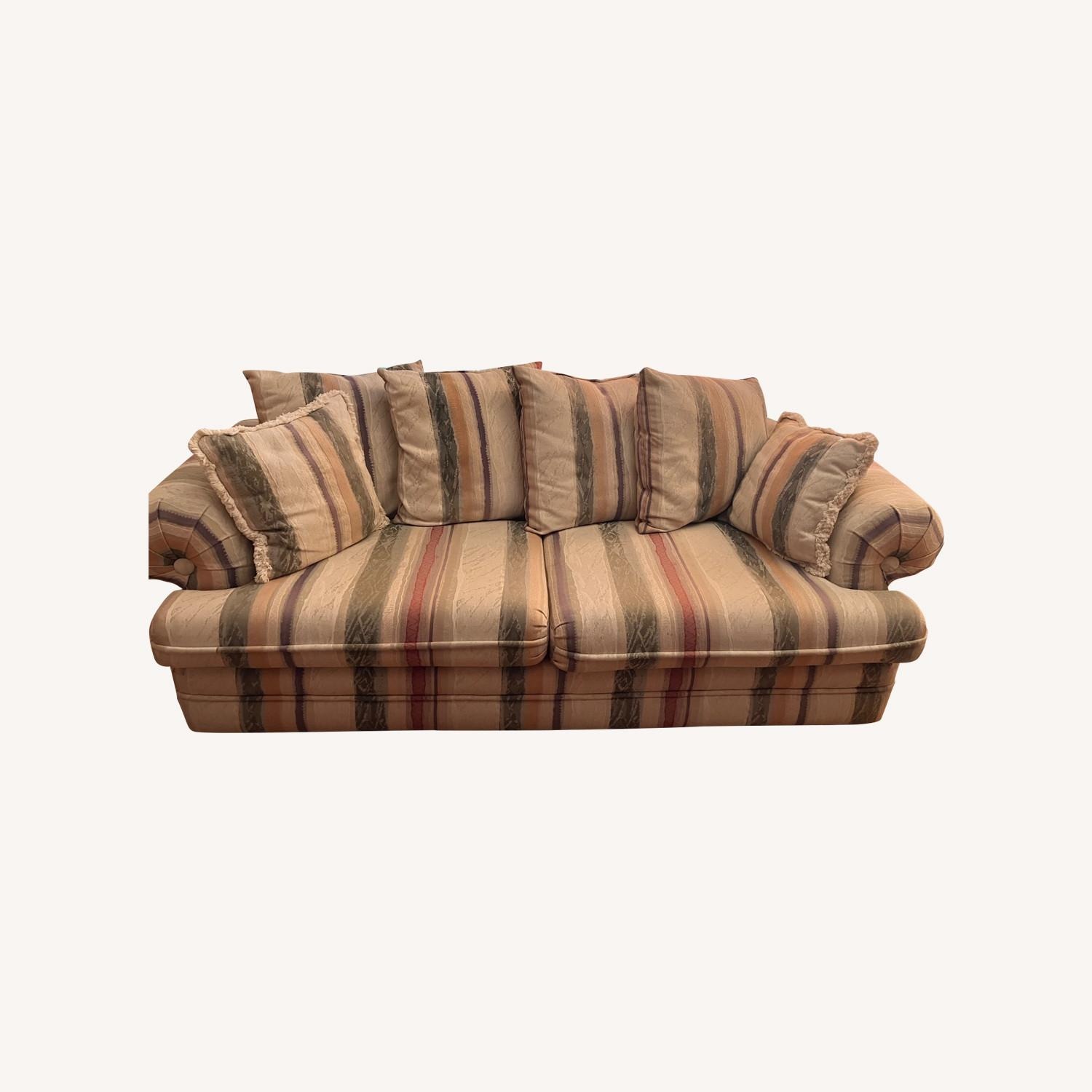 Levitz Furniture Fabric 2 Seater Sofa - image-0