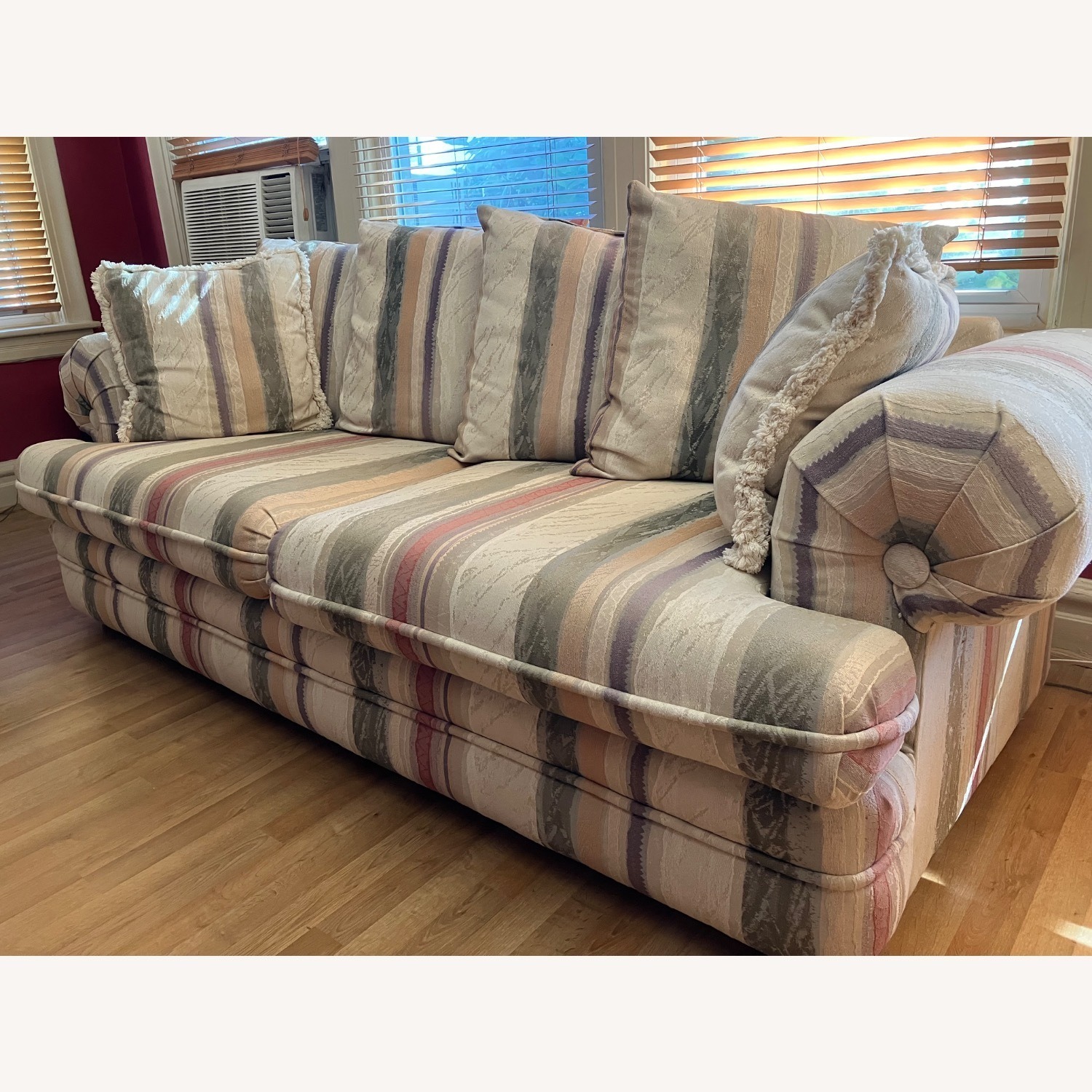 Levitz Furniture Fabric 2 Seater Sofa - image-3