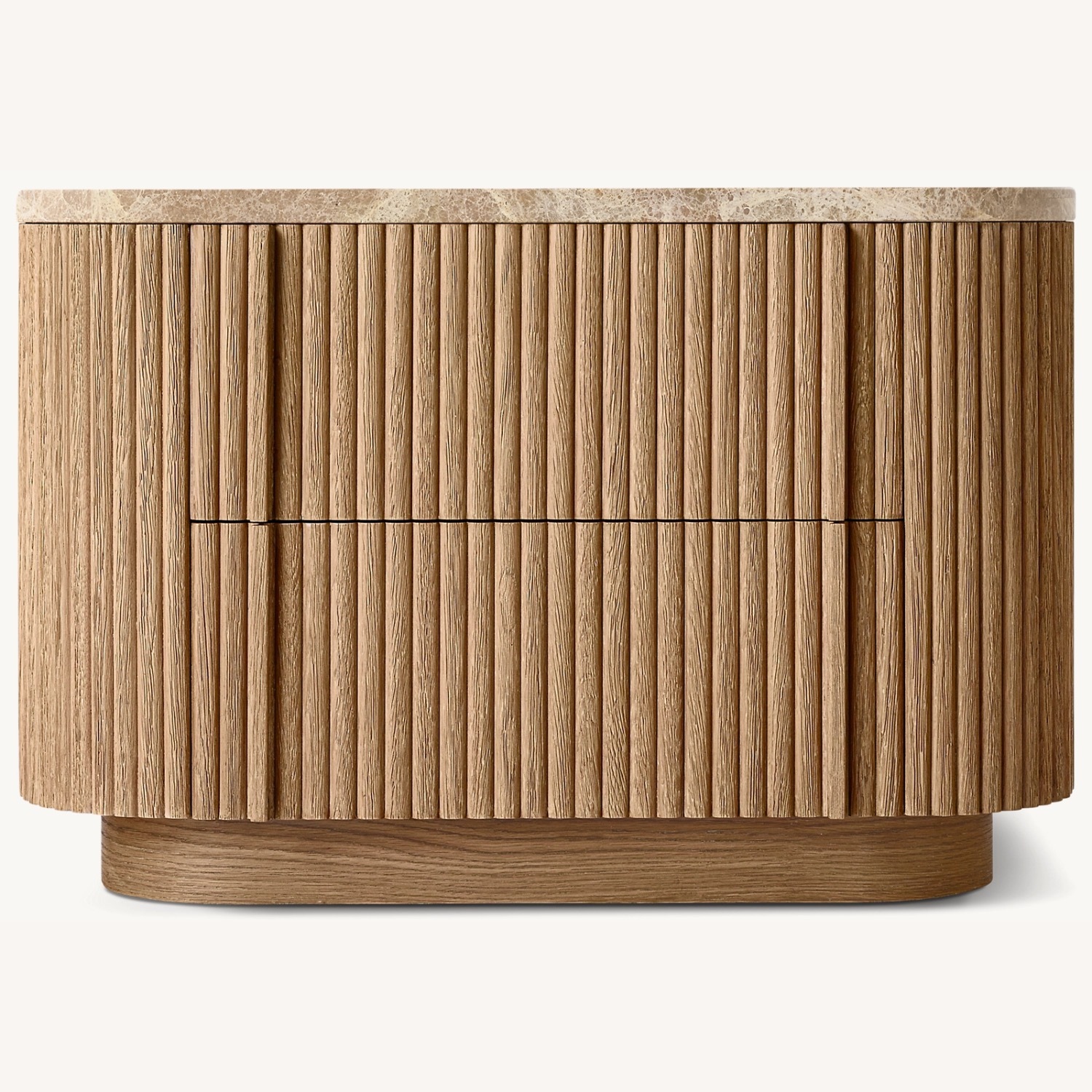 RH Mulholland Emperador Nightstand - image-2