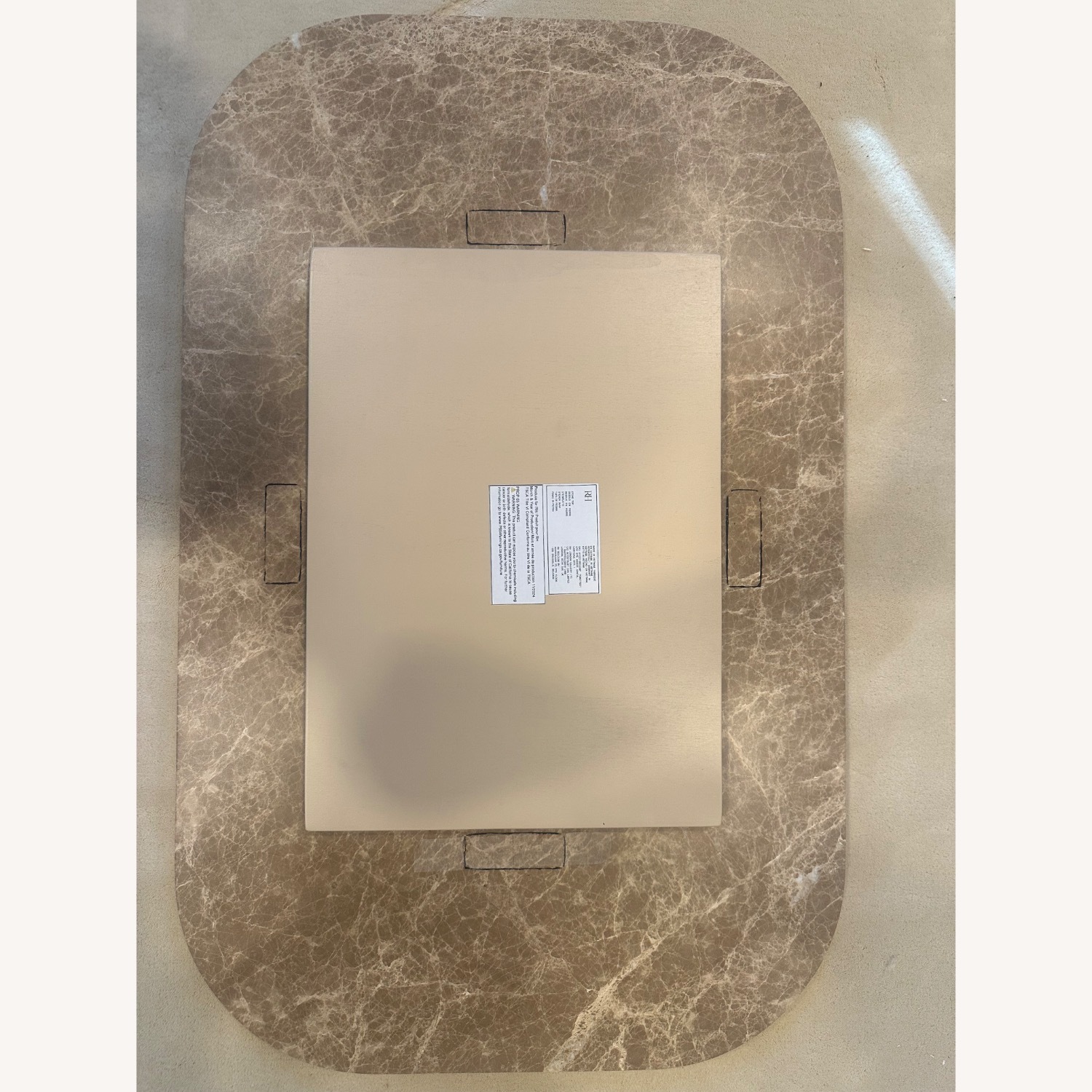 RH Mulholland Emperador Nightstand - image-4