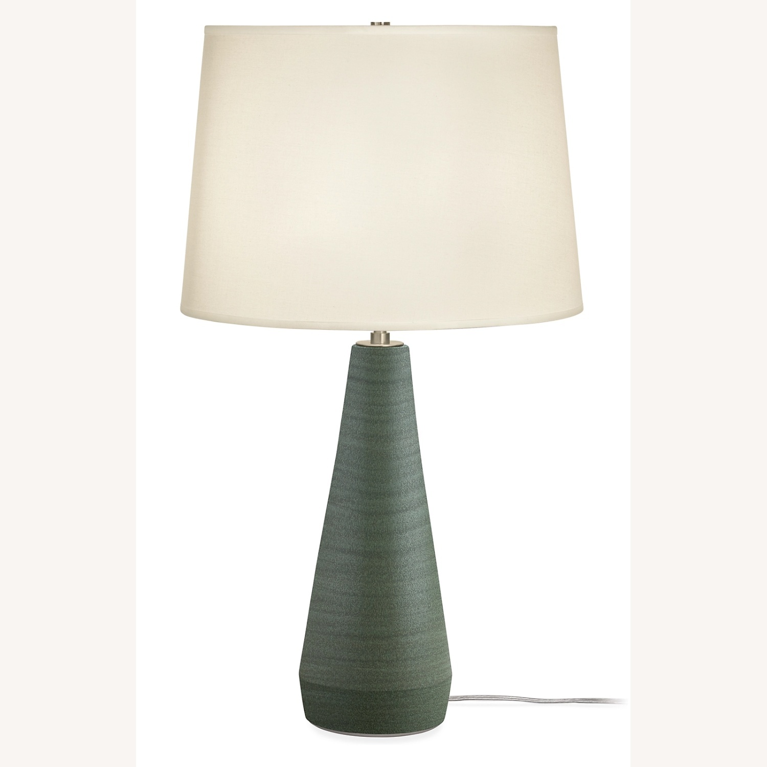 Room & Board Dark Gray Ceramic Table Lamp - image-5
