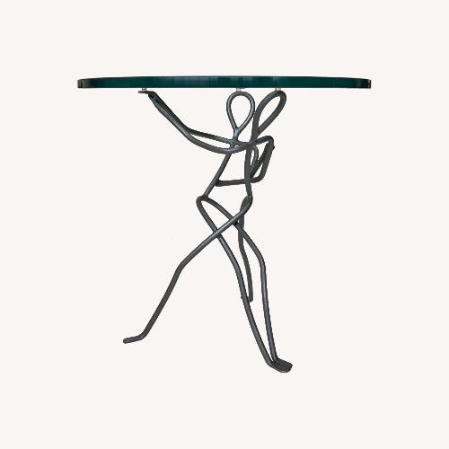 Used Dancers Side Table In the Style of André Dubreuil for sale on AptDeco