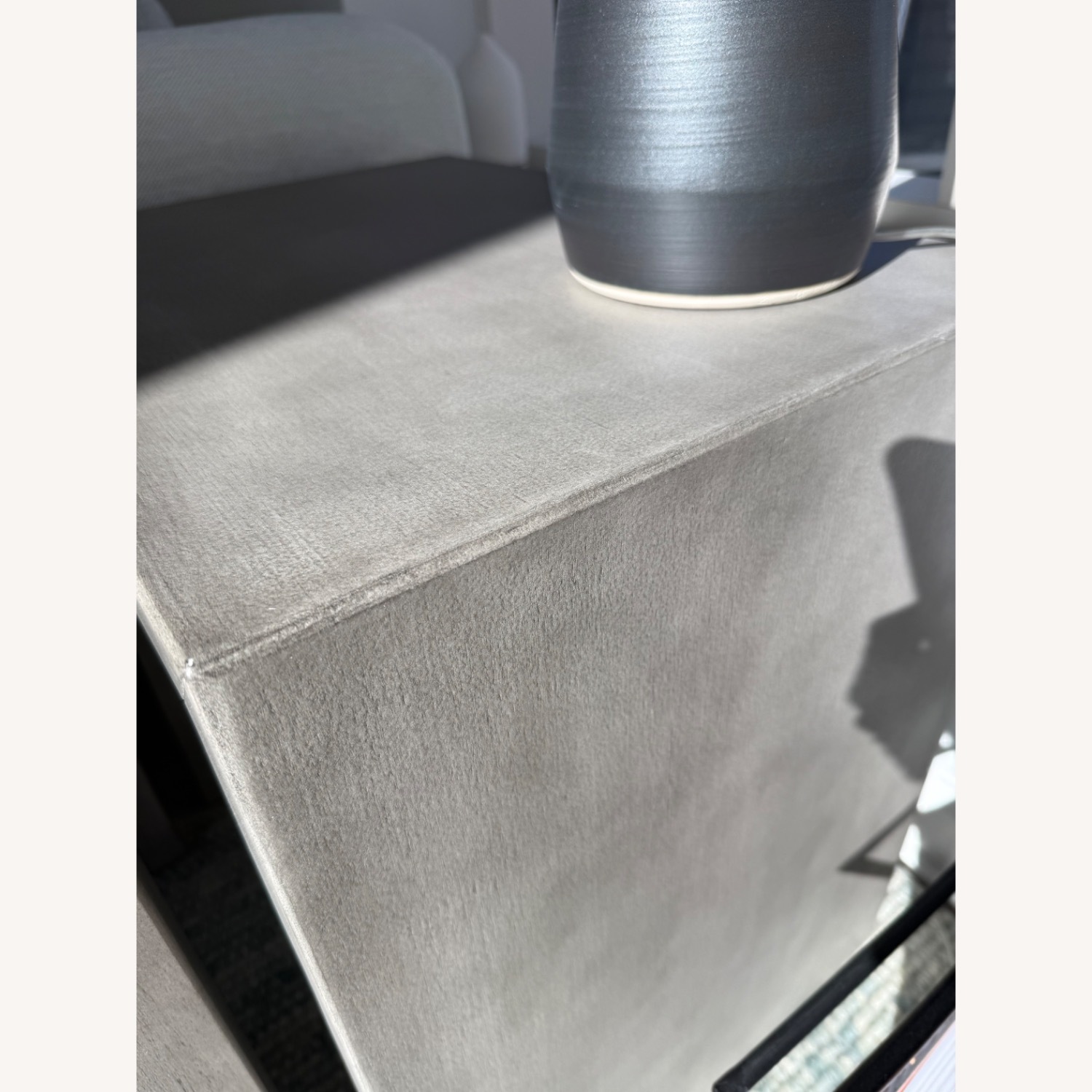 Pottery Barn Gray Nesting Side Table - image-5