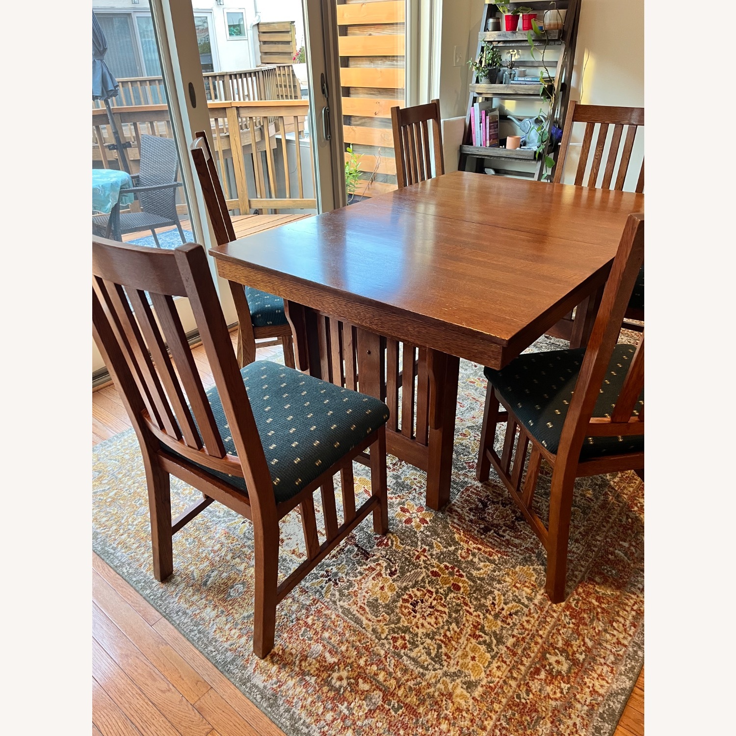 Dark Brown Wood Dining Sets - image-2