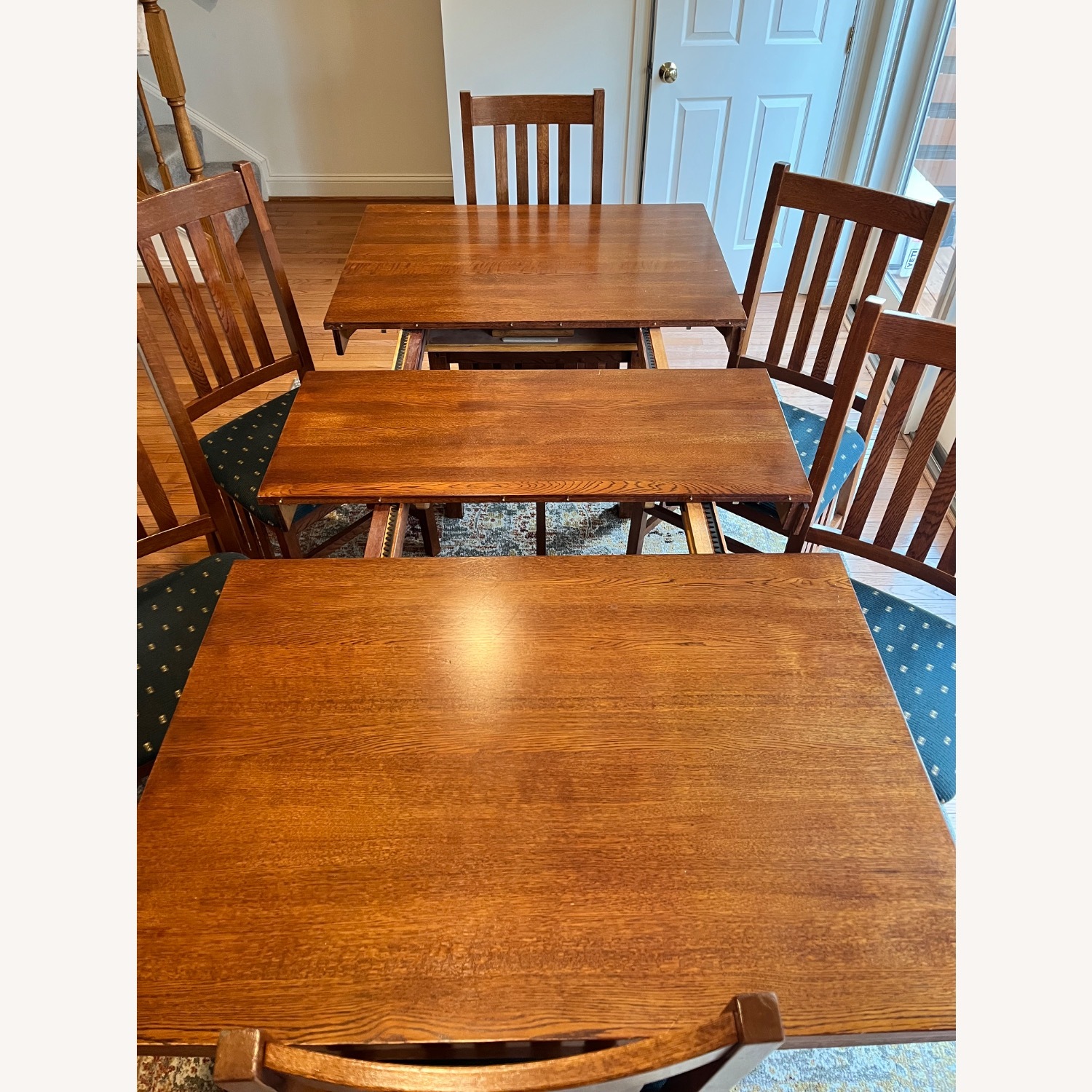 Dark Brown Wood Dining Sets - image-3