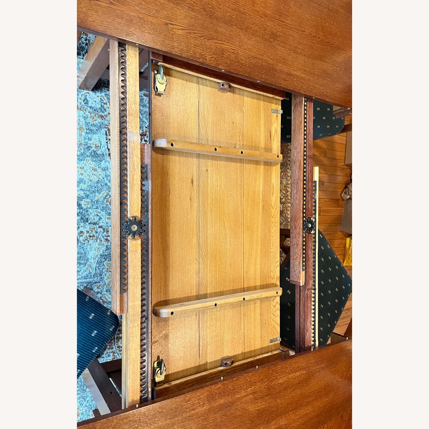 Dark Brown Wood Dining Sets - image-5