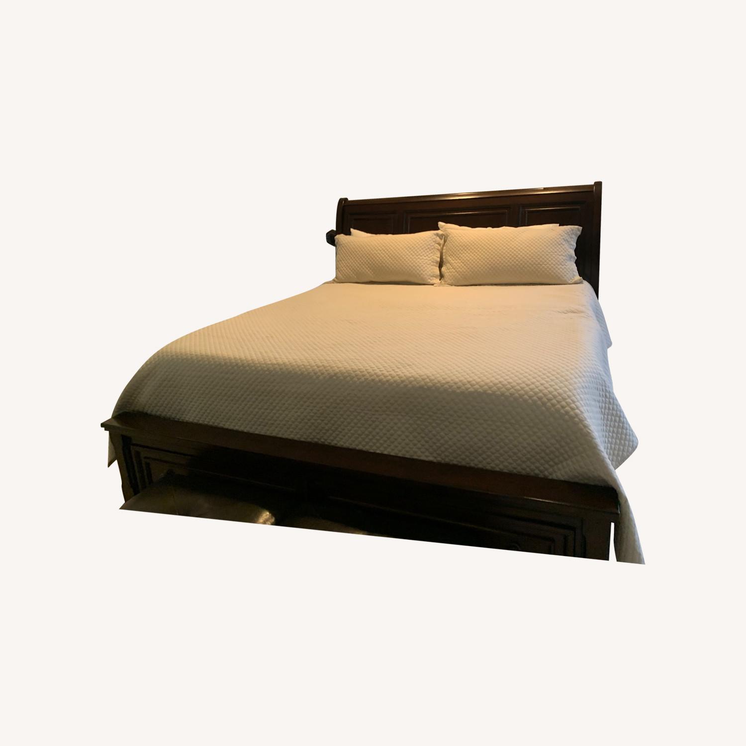 Ashley Furniture King Size Bed - image-0