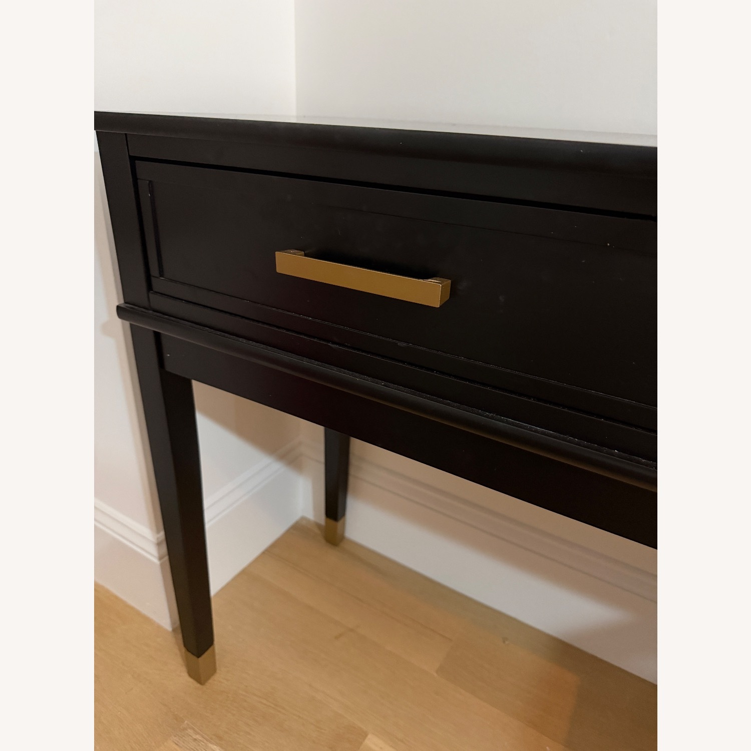 Black Wood Desk - image-2