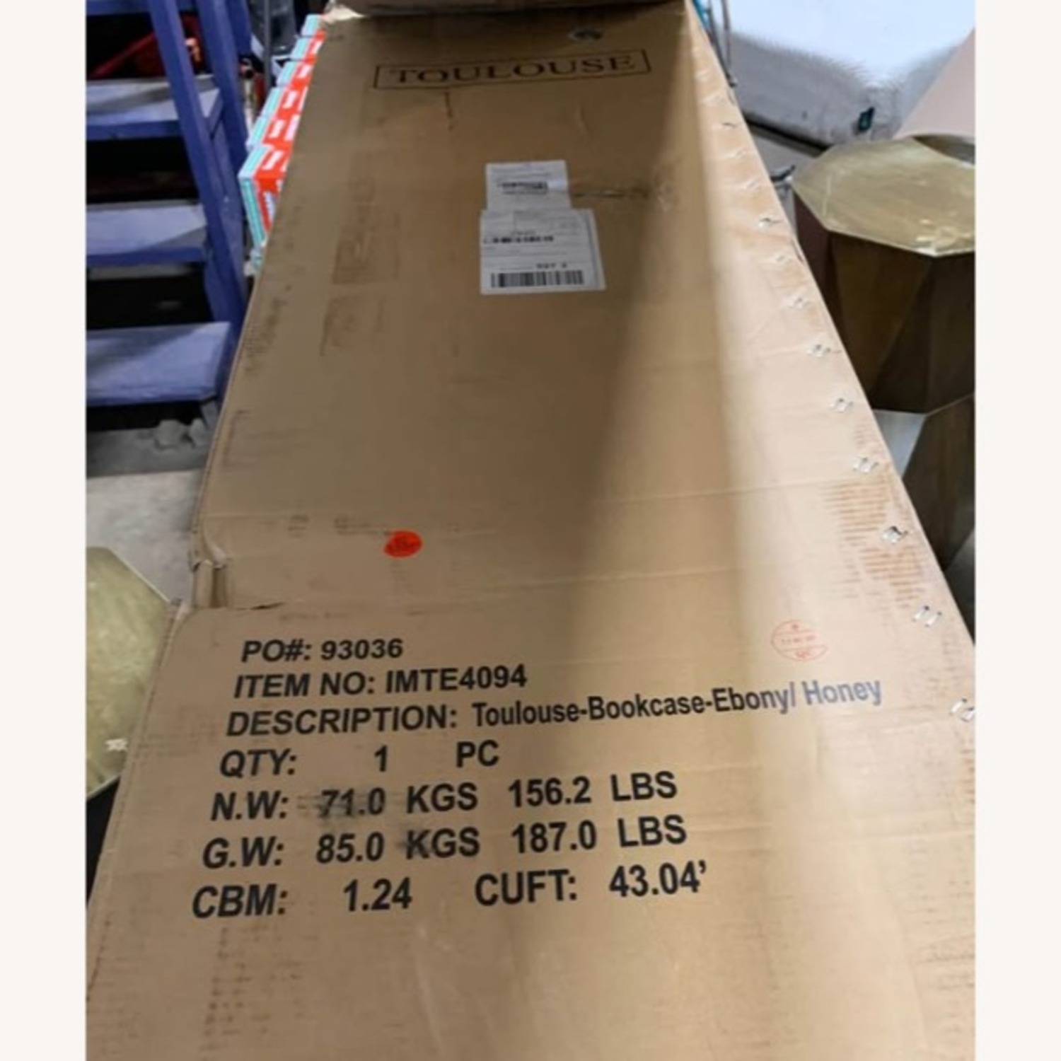 Martin Furniture Toulos Black Wood Bookcase - image-6