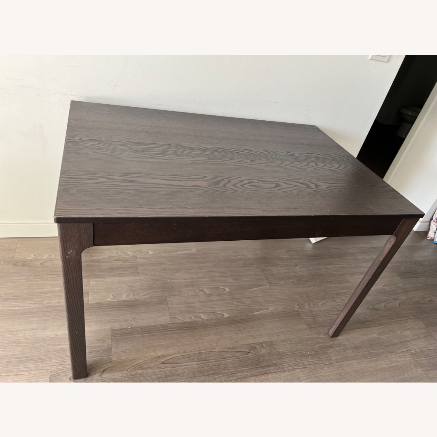 IKEA EKEDALEN Dark Brown Wood Dining Table - image-7