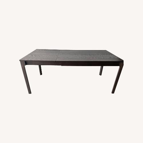 Used IKEA EKEDALEN Dark Brown Wood Dining Table for sale on AptDeco