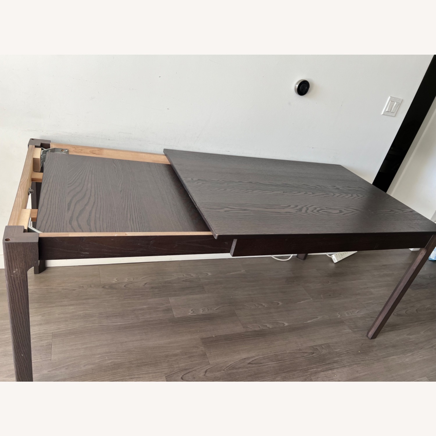 IKEA EKEDALEN Dark Brown Wood Dining Table - image-5