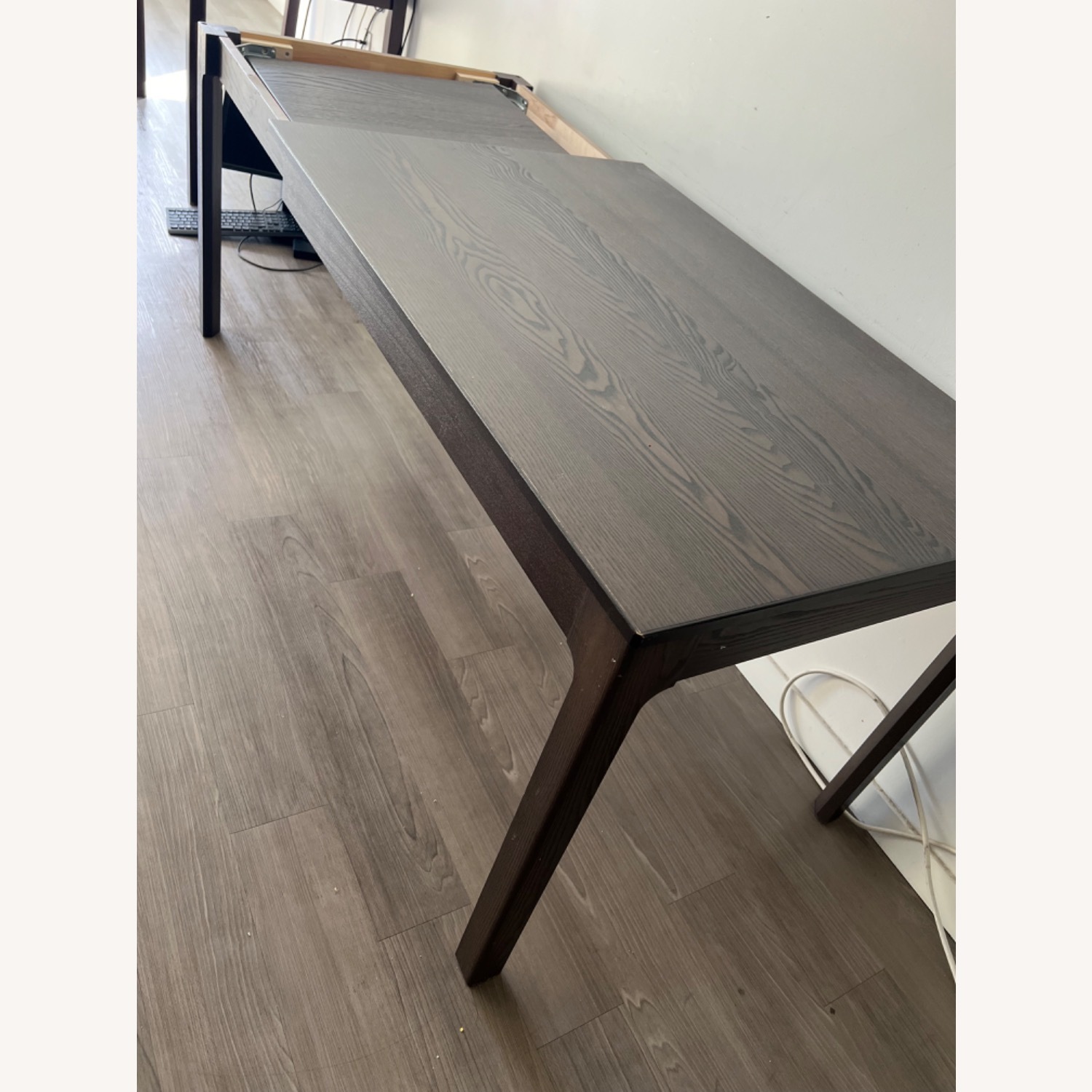 IKEA EKEDALEN Dark Brown Wood Dining Table - image-8