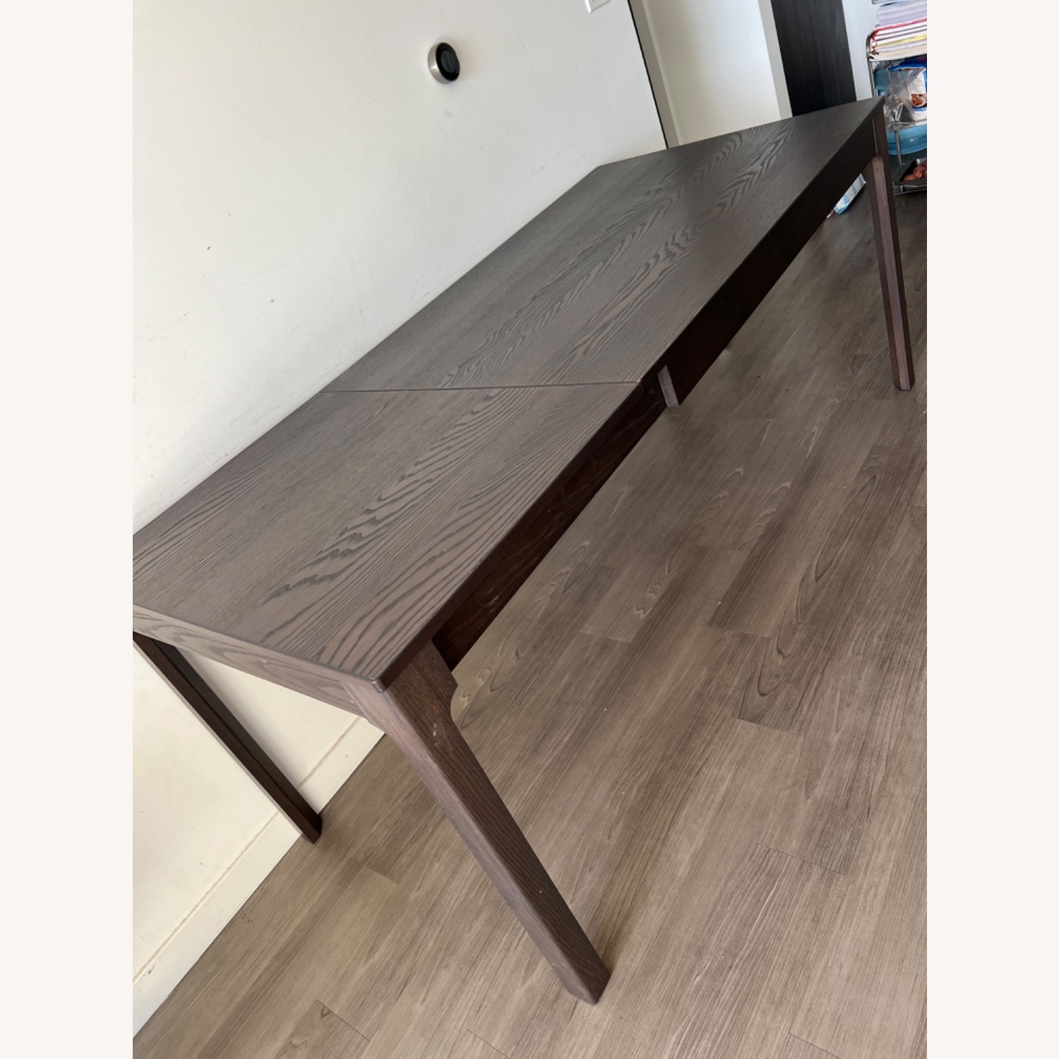 IKEA EKEDALEN Dark Brown Wood Dining Table - image-2