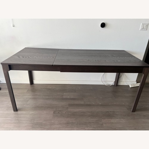 Used IKEA EKEDALEN Dark Brown Wood Dining Table for sale on AptDeco