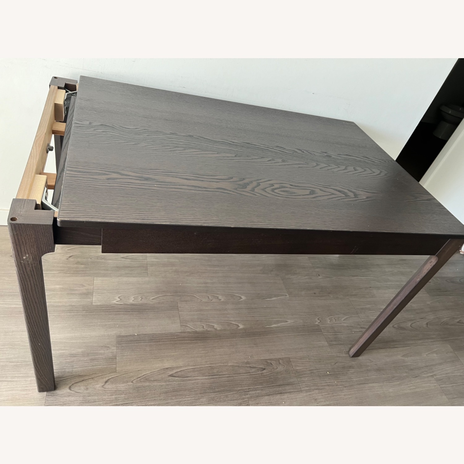 IKEA EKEDALEN Dark Brown Wood Dining Table - image-6
